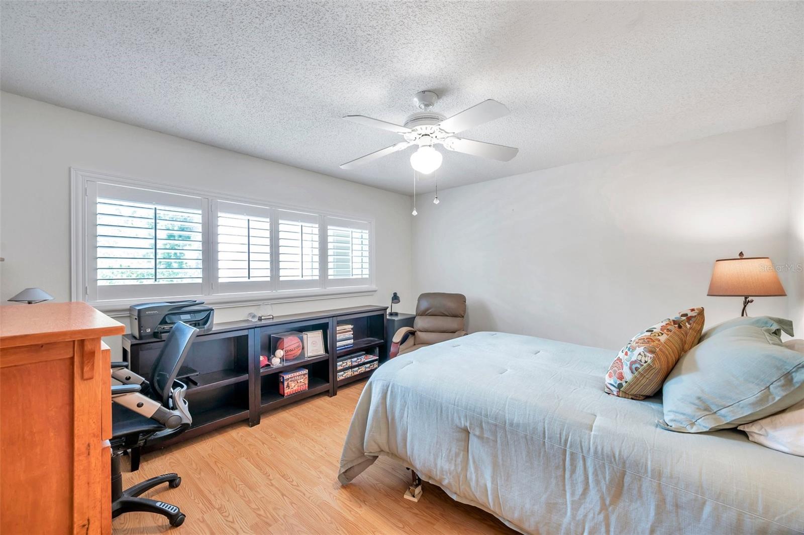 2nd Bedroom with Walk-In Closet and adjacent to 2nd Full Bathroom