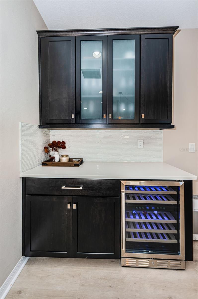 WINE BAR and WINE FRIDGE