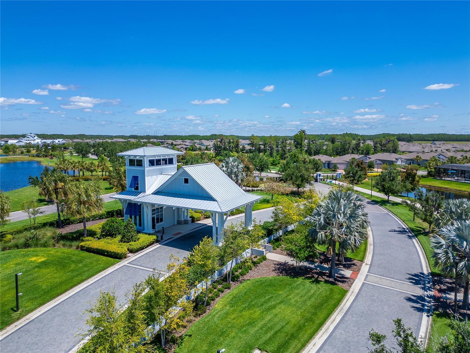 Entrance into Del Webb Bexley