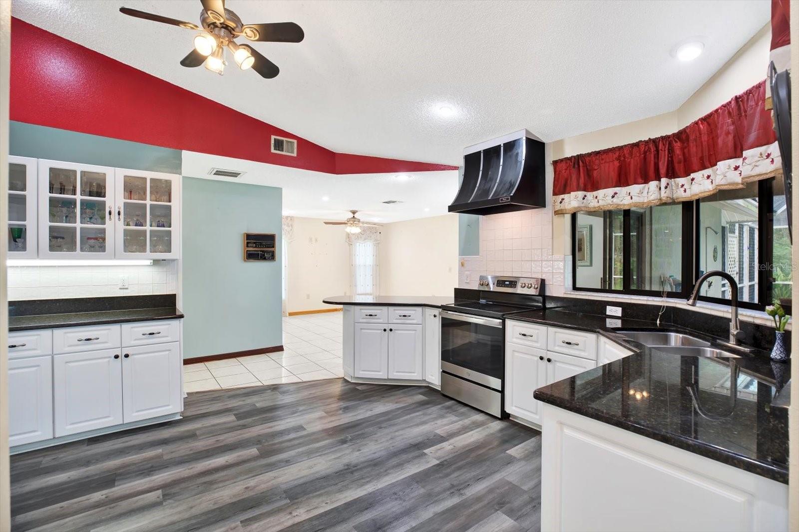 Entering the Kitchen from the Formal Dining RM