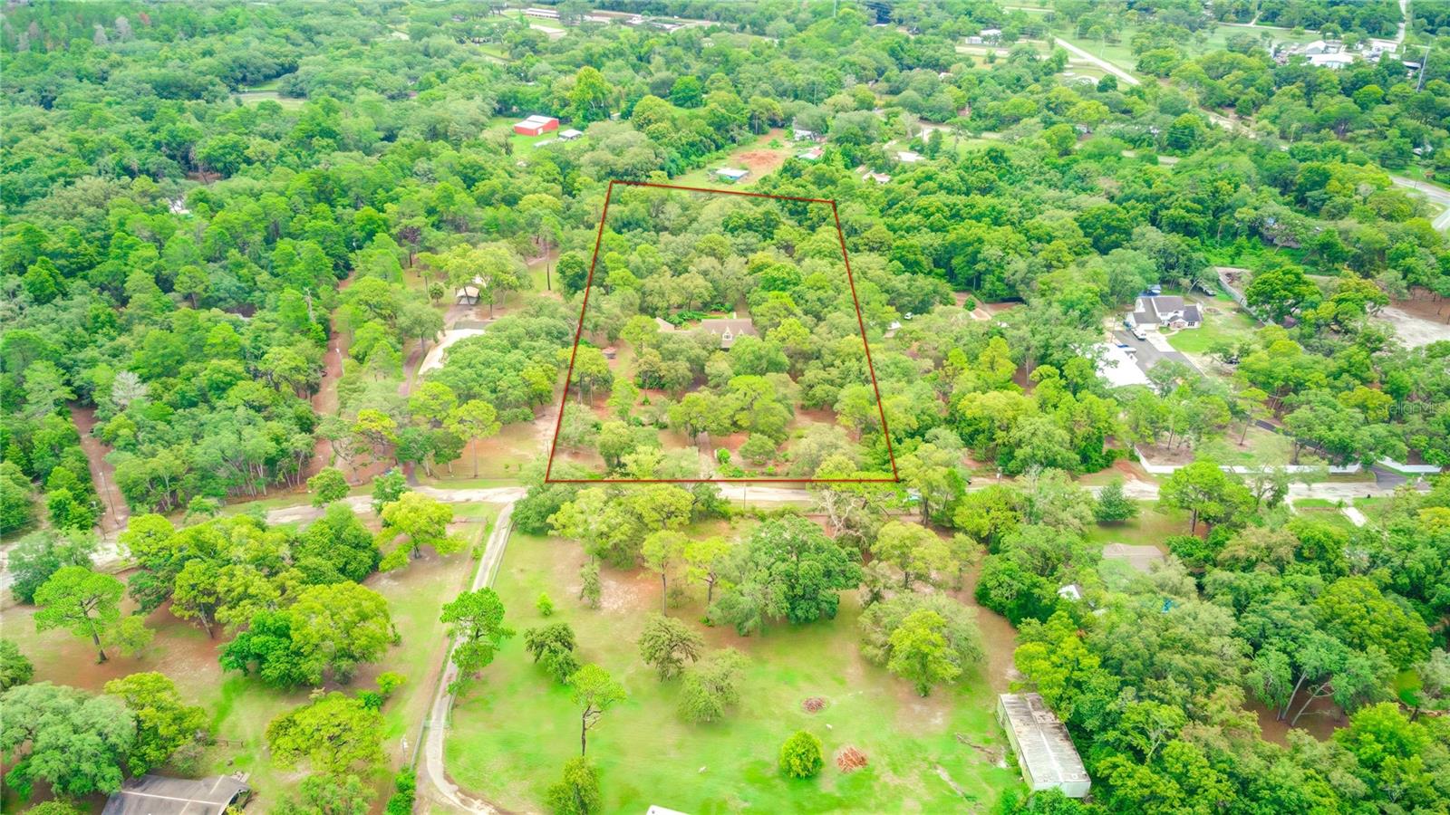 Aerial with Boundary Lines