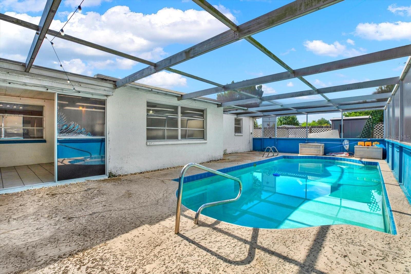 Pool/ Screen Enclosure + Outdoor Patio