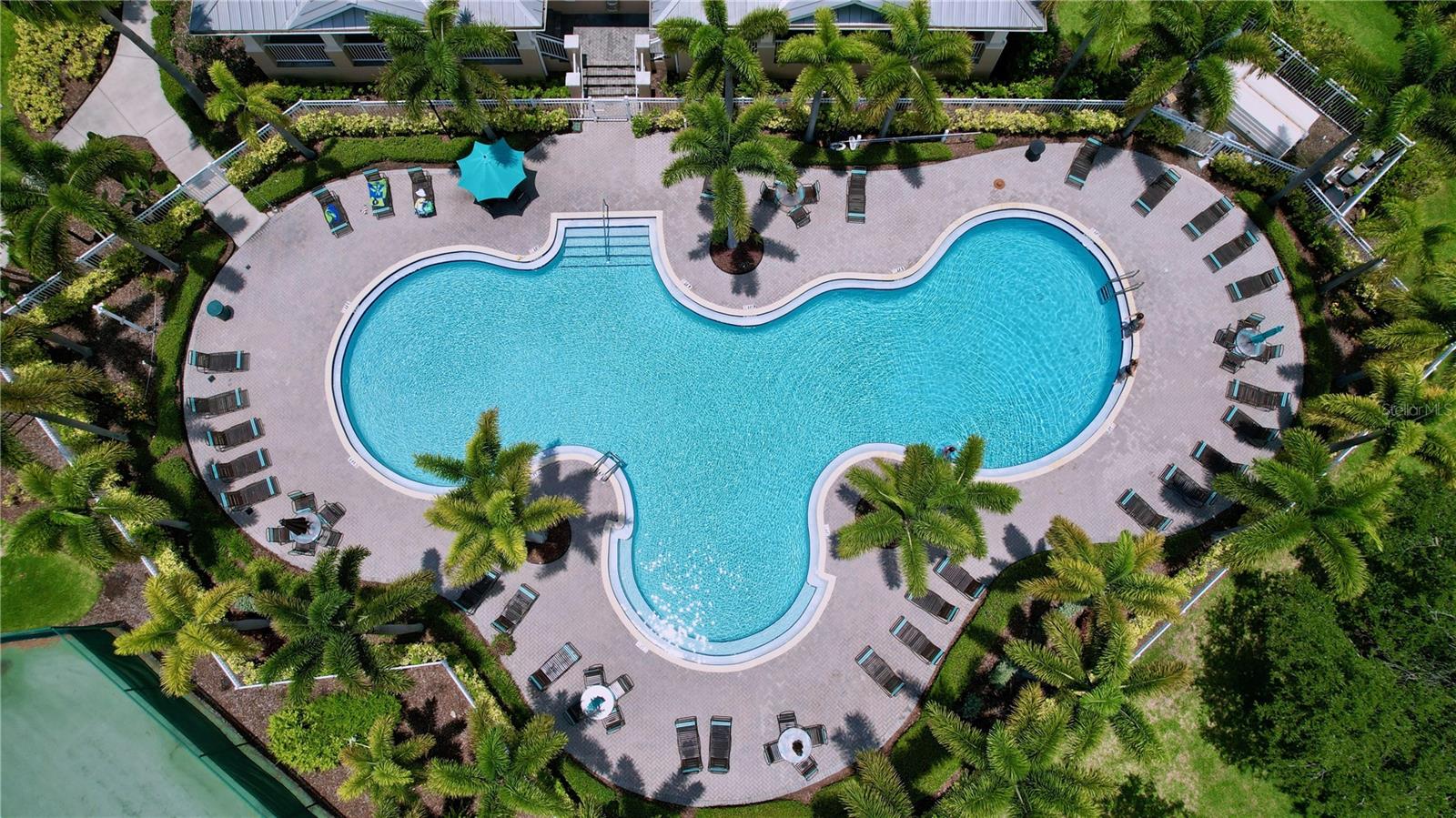 Resort style community pool.