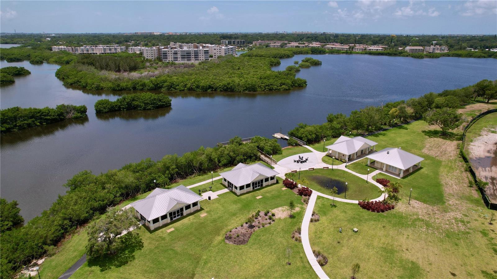 Host parties and gatherings in the community pavilions.