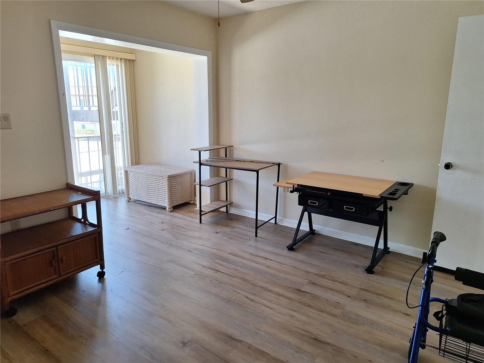 Newer Laminate Floor in bedroom 2