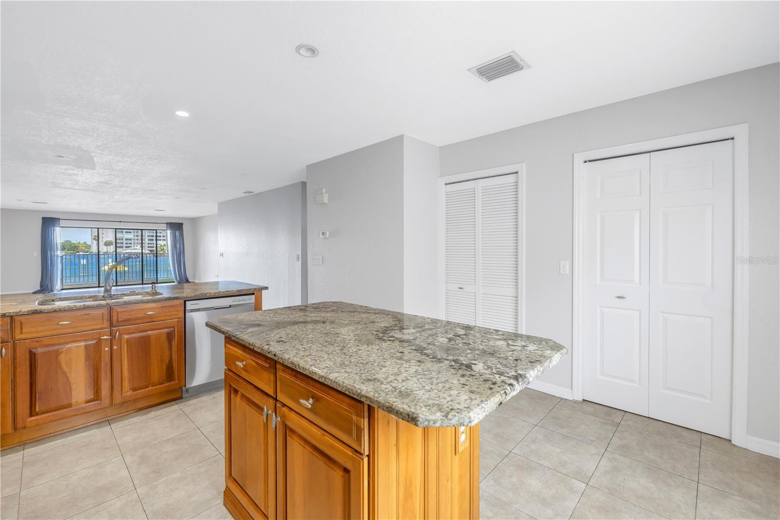 Large walk-in pantry.