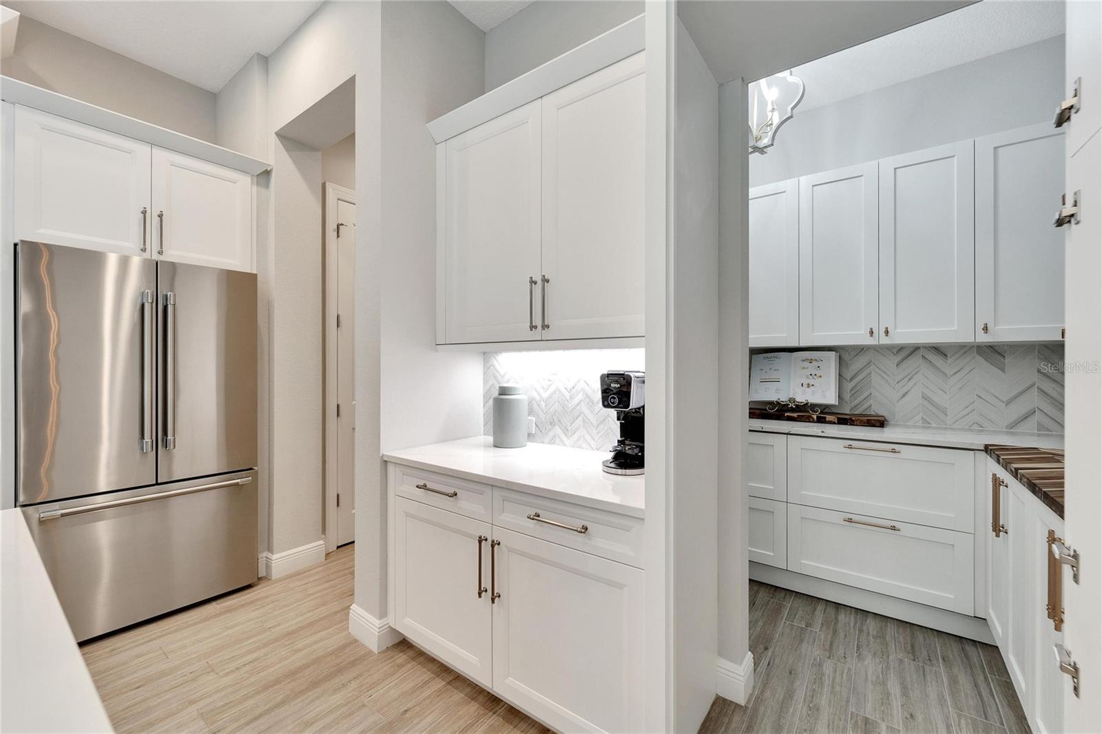 Hidden Built-in Pantry