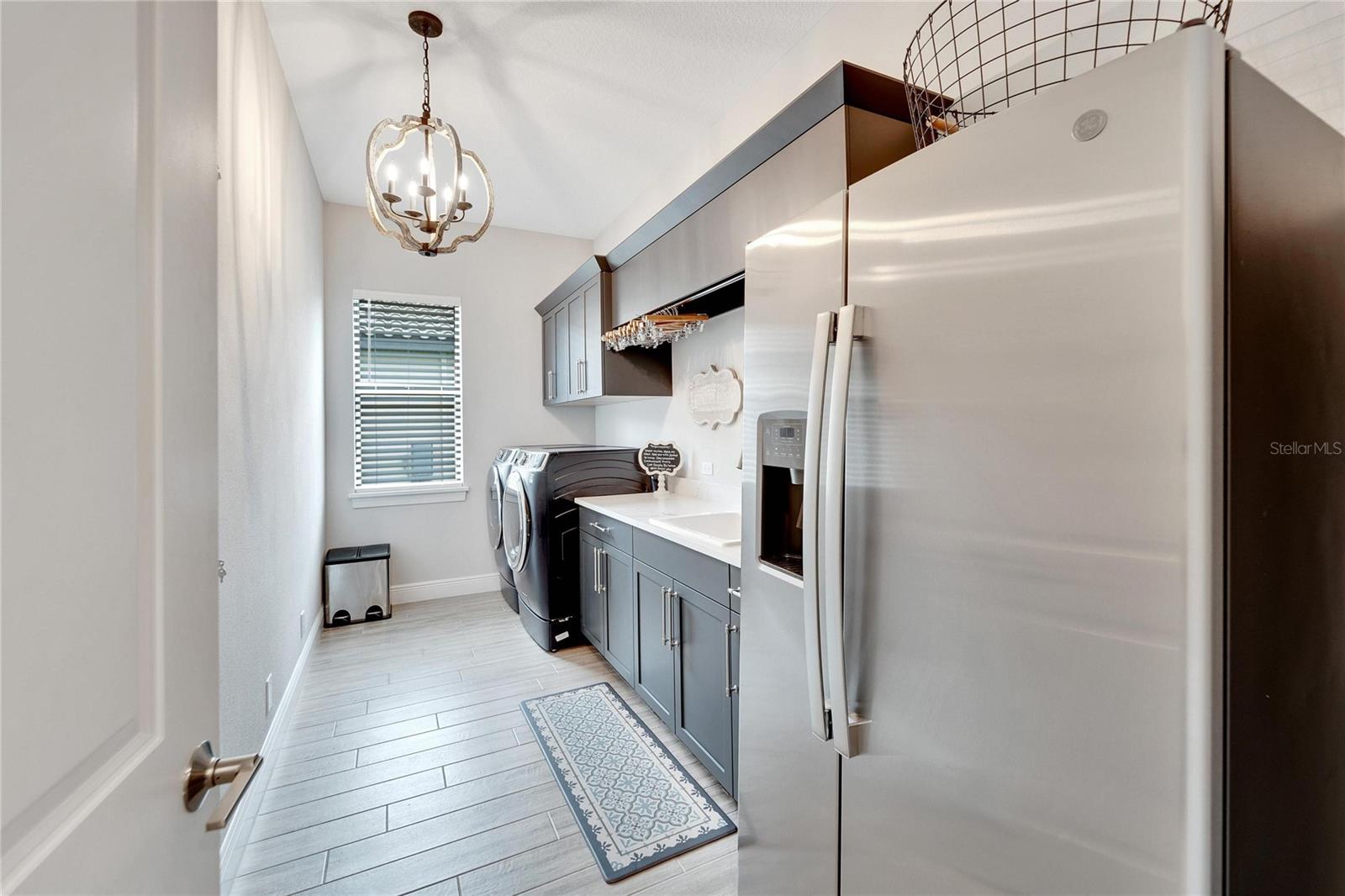 Expansive Laundry Room