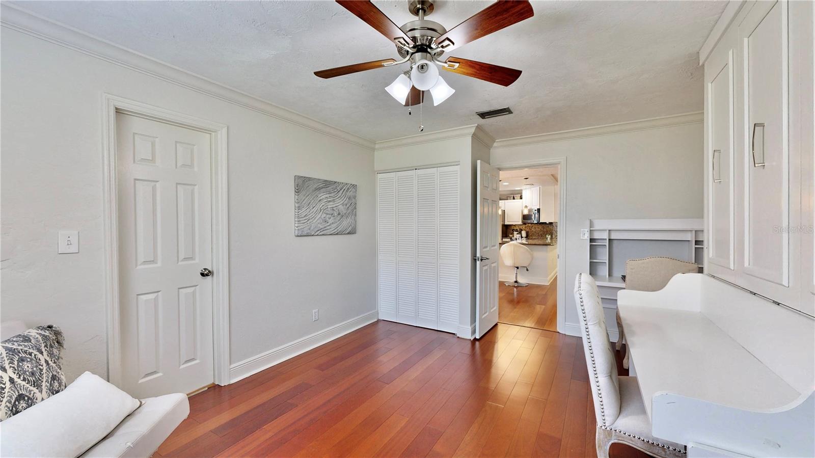 Guest room with Murphy Bed.