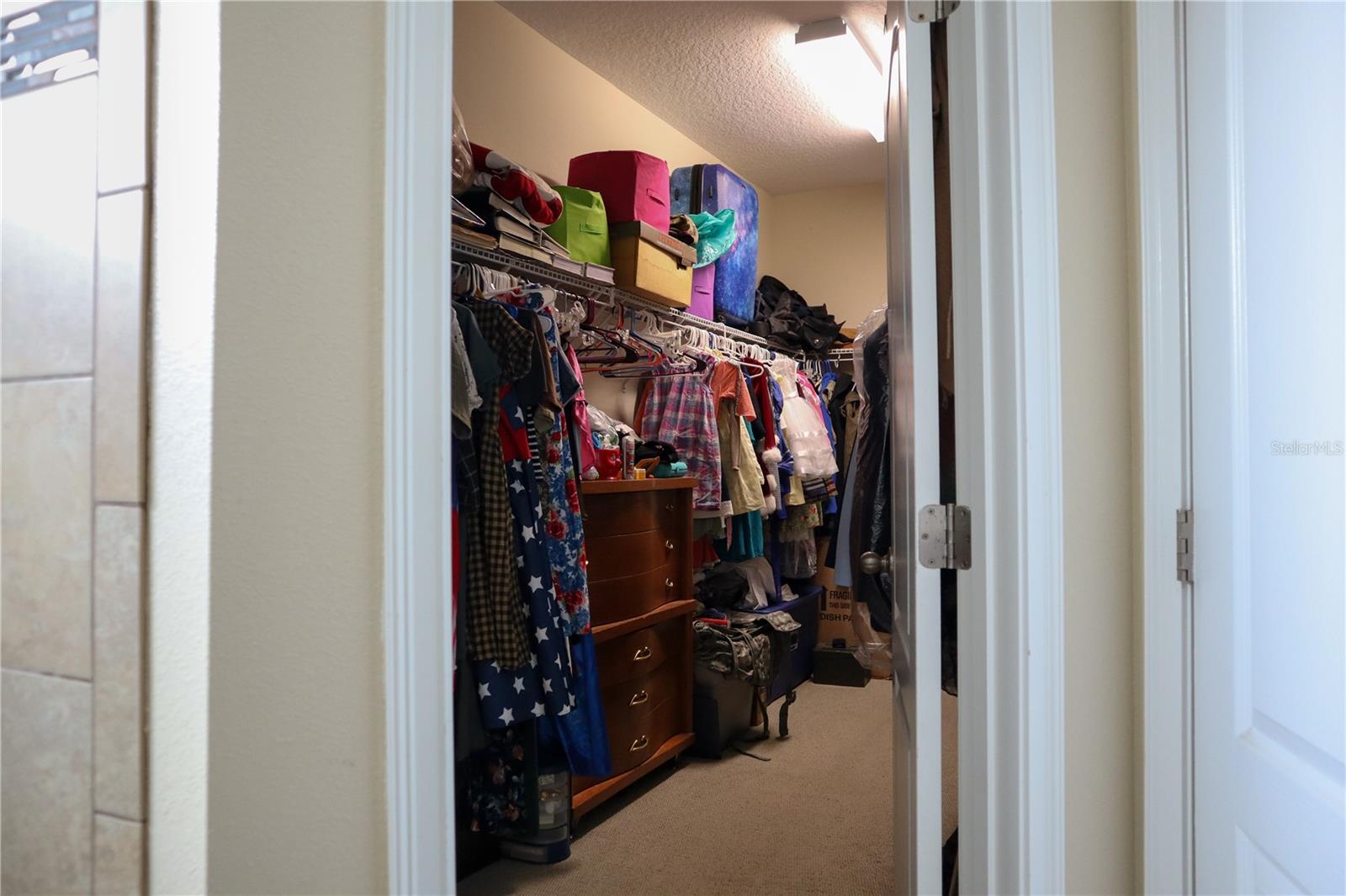 primary bedroom closet