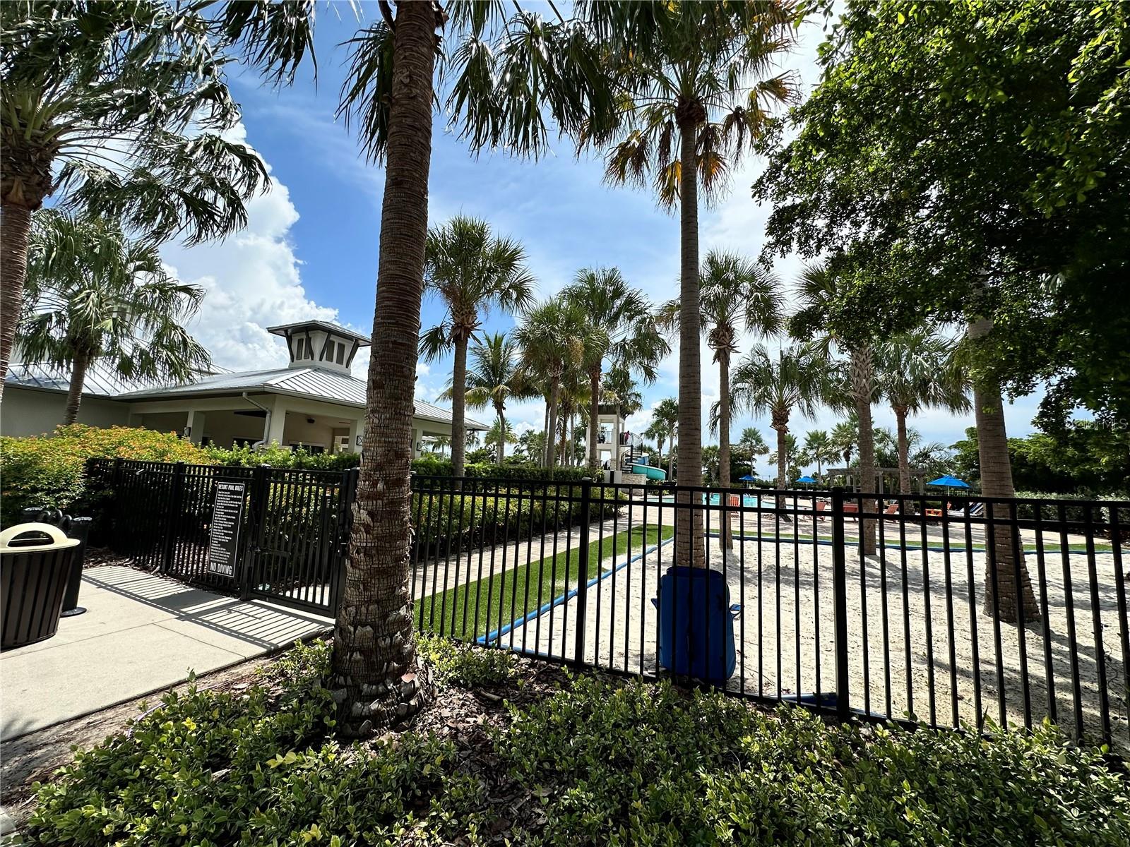 main clubhouse pool/slide