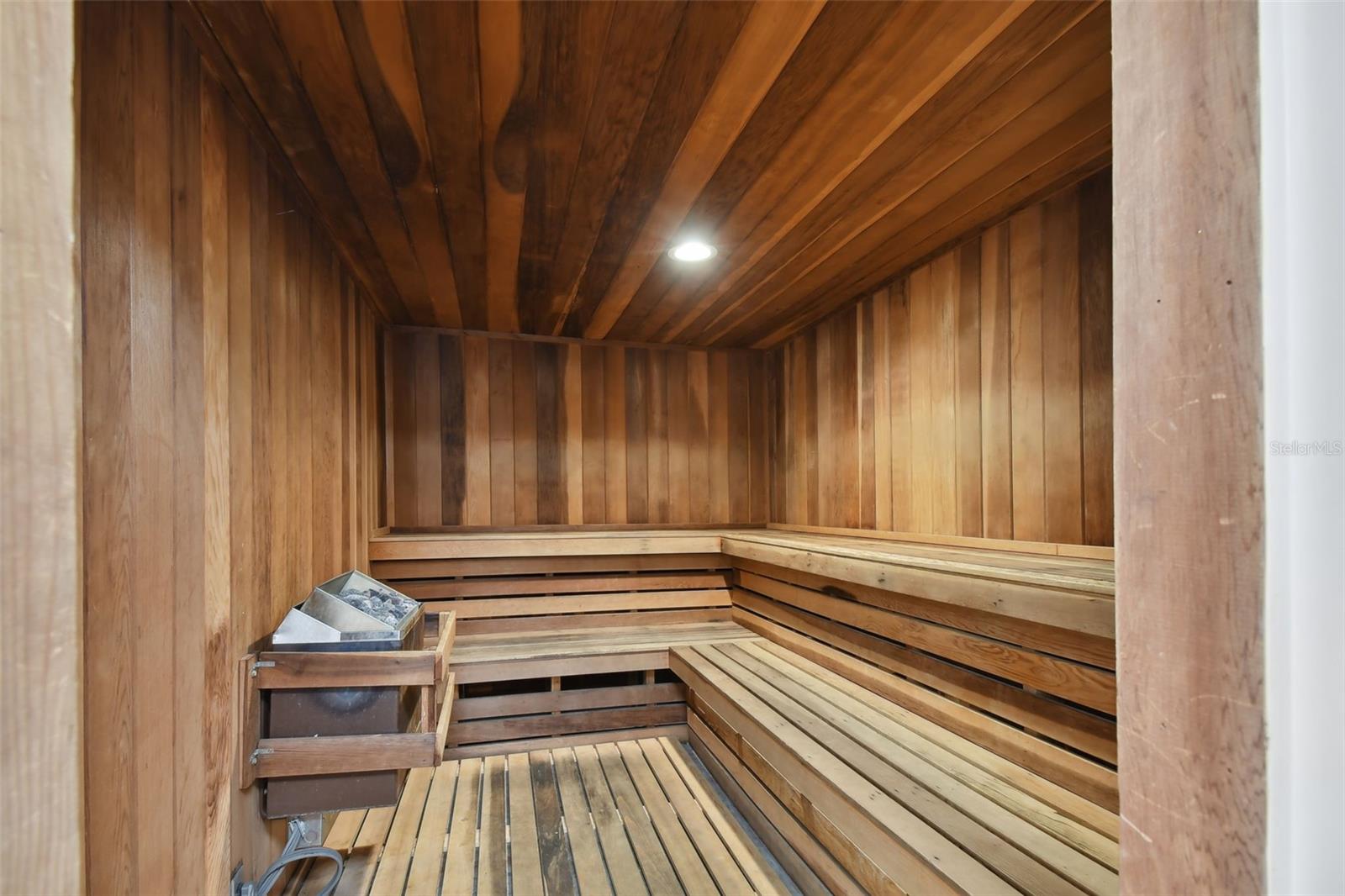 Enjoy private sauna