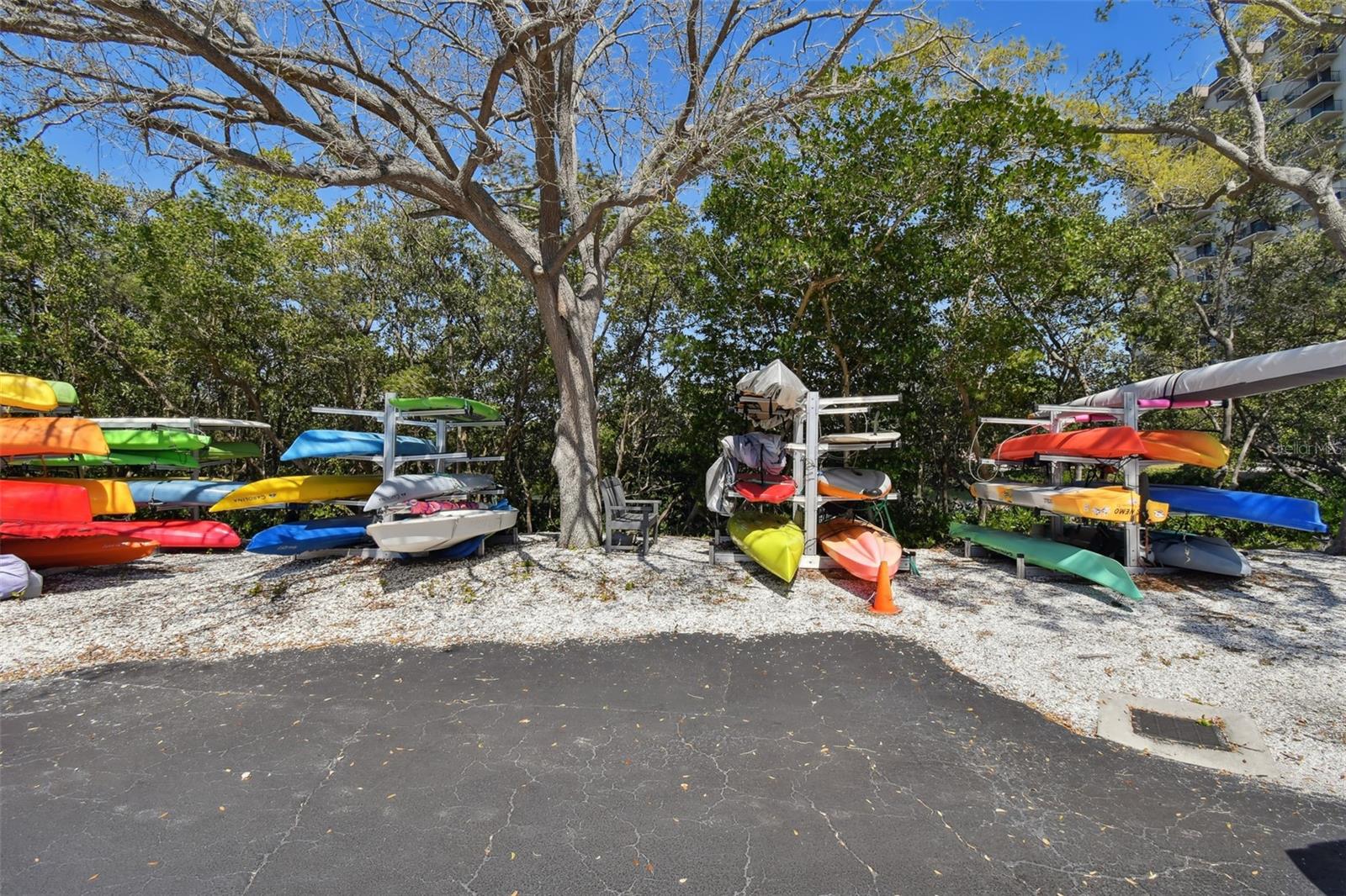 Onsite Kayak Storage and Launch