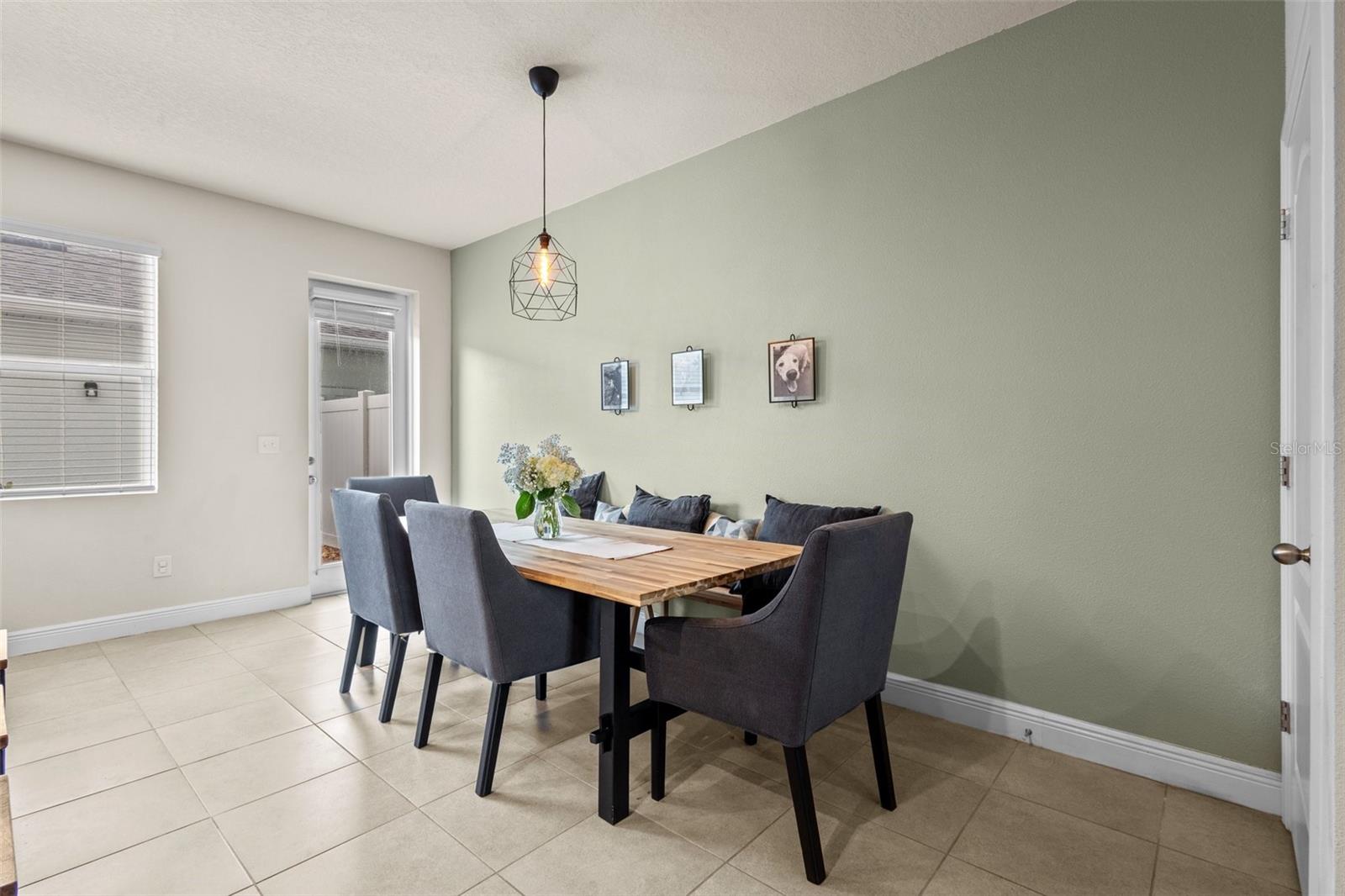 Dining Area w/ access to courtyard