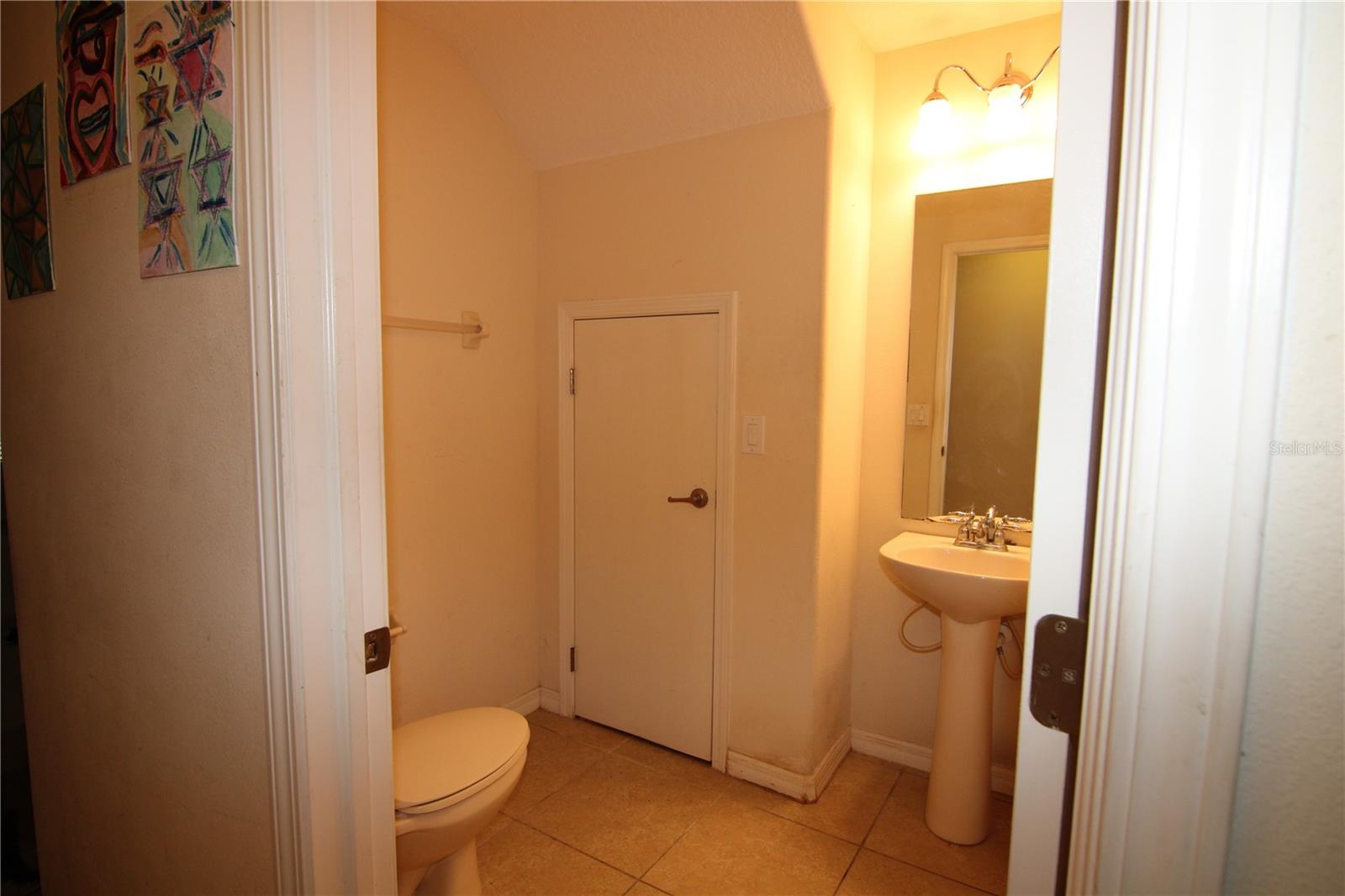 Main floor bathroom