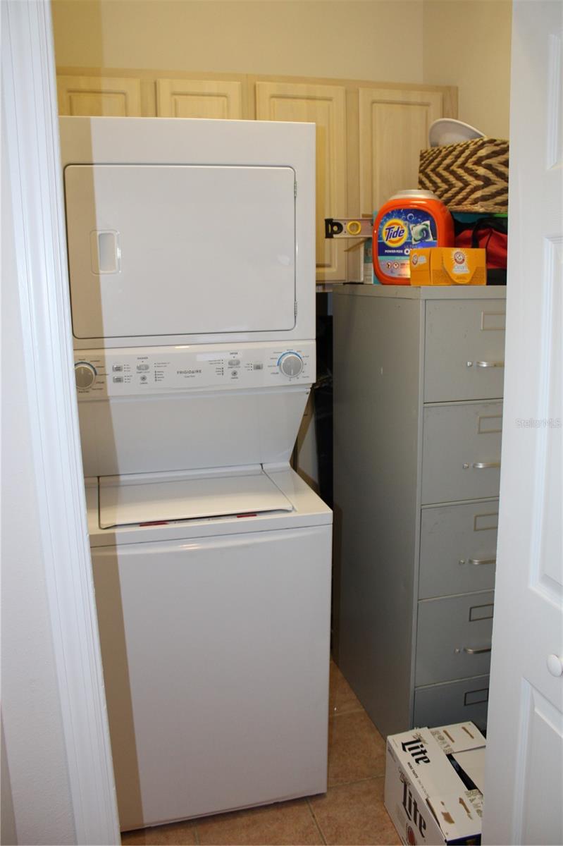 Laundry off of kitchen