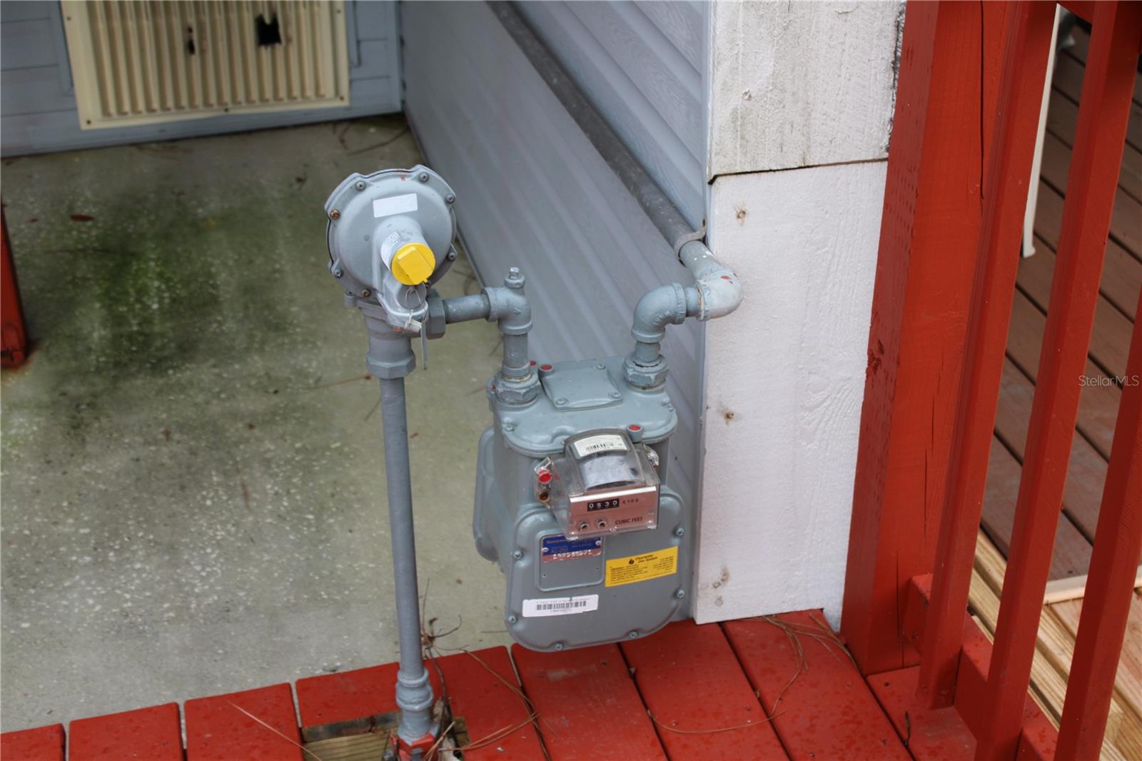 gas meter for house