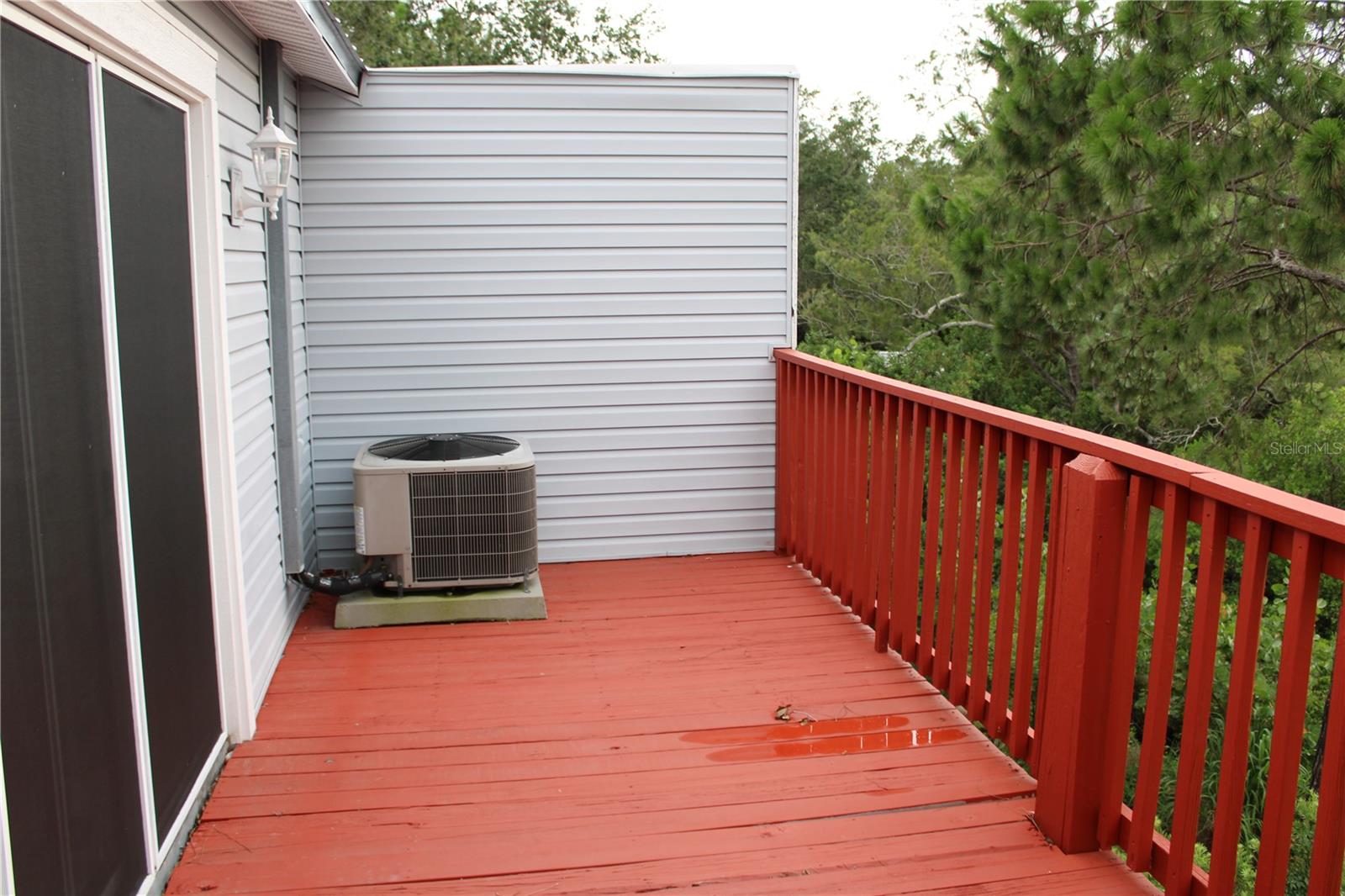 Master bedroom balcony