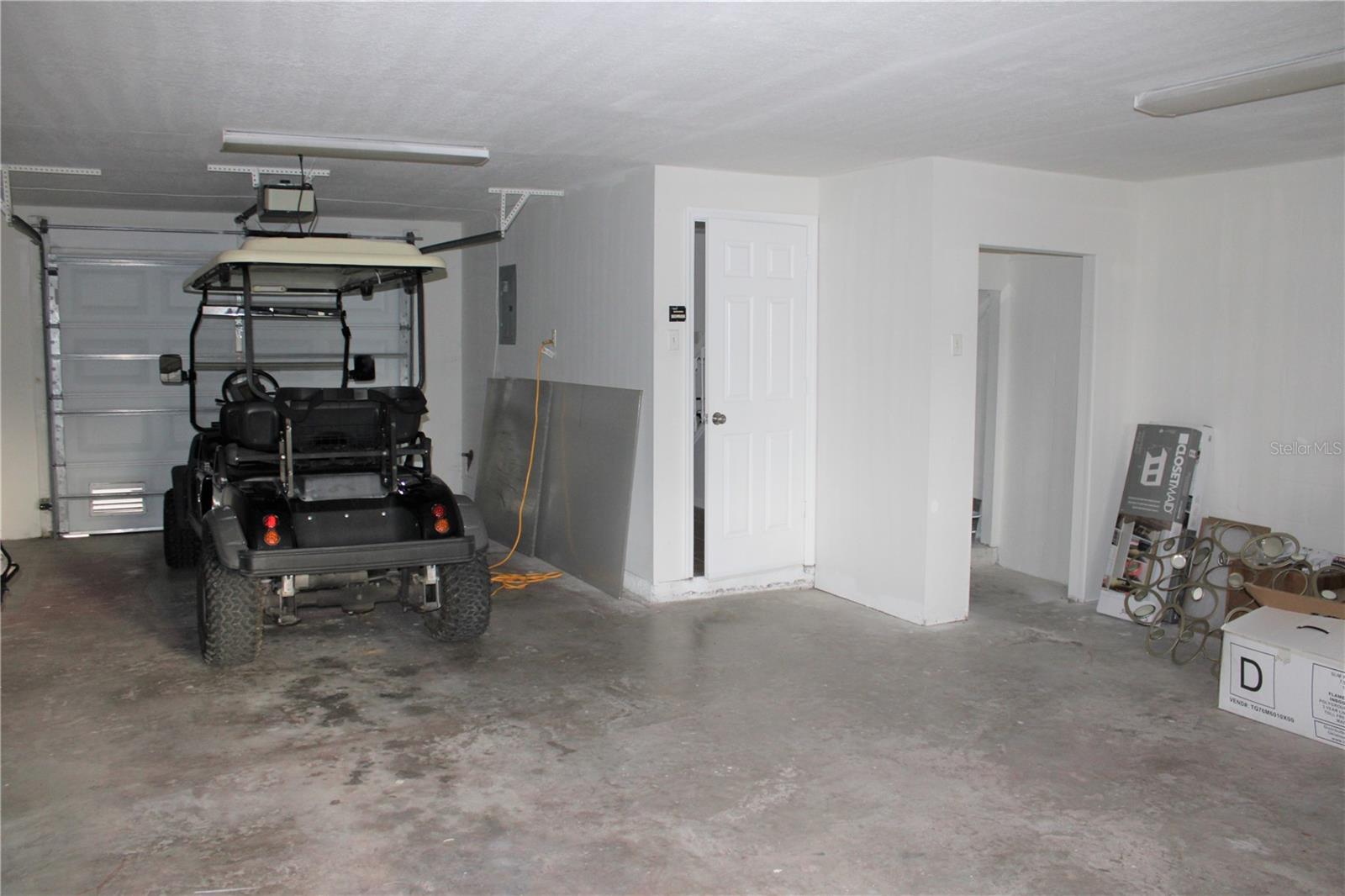 first floor garage/ storage room