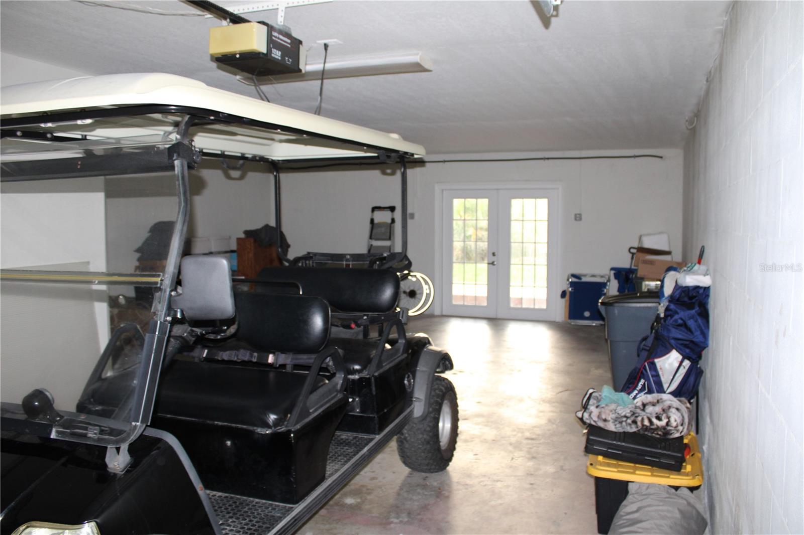 first floor garage/ storage room