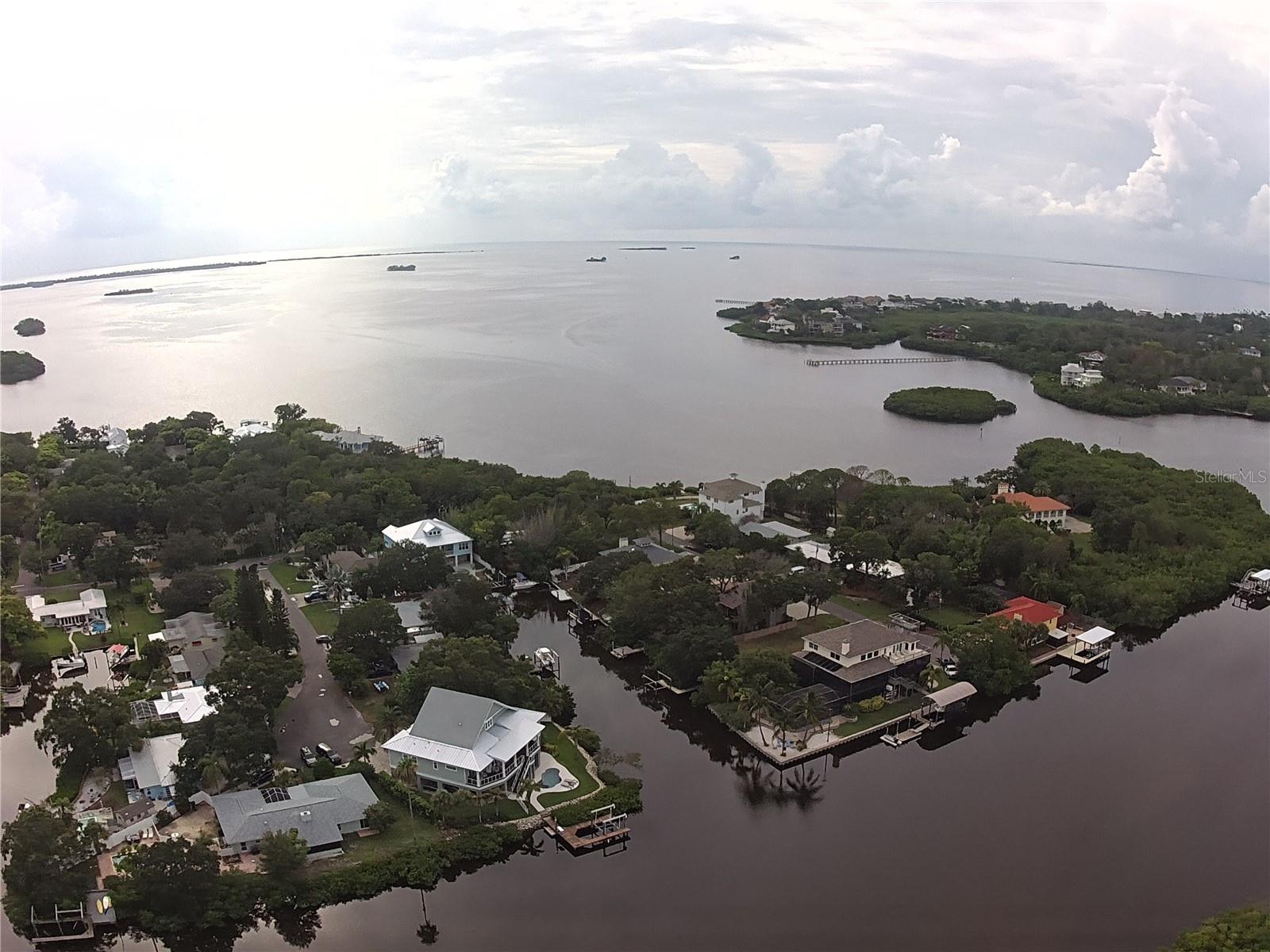 bayou to gulf/surounding water areas