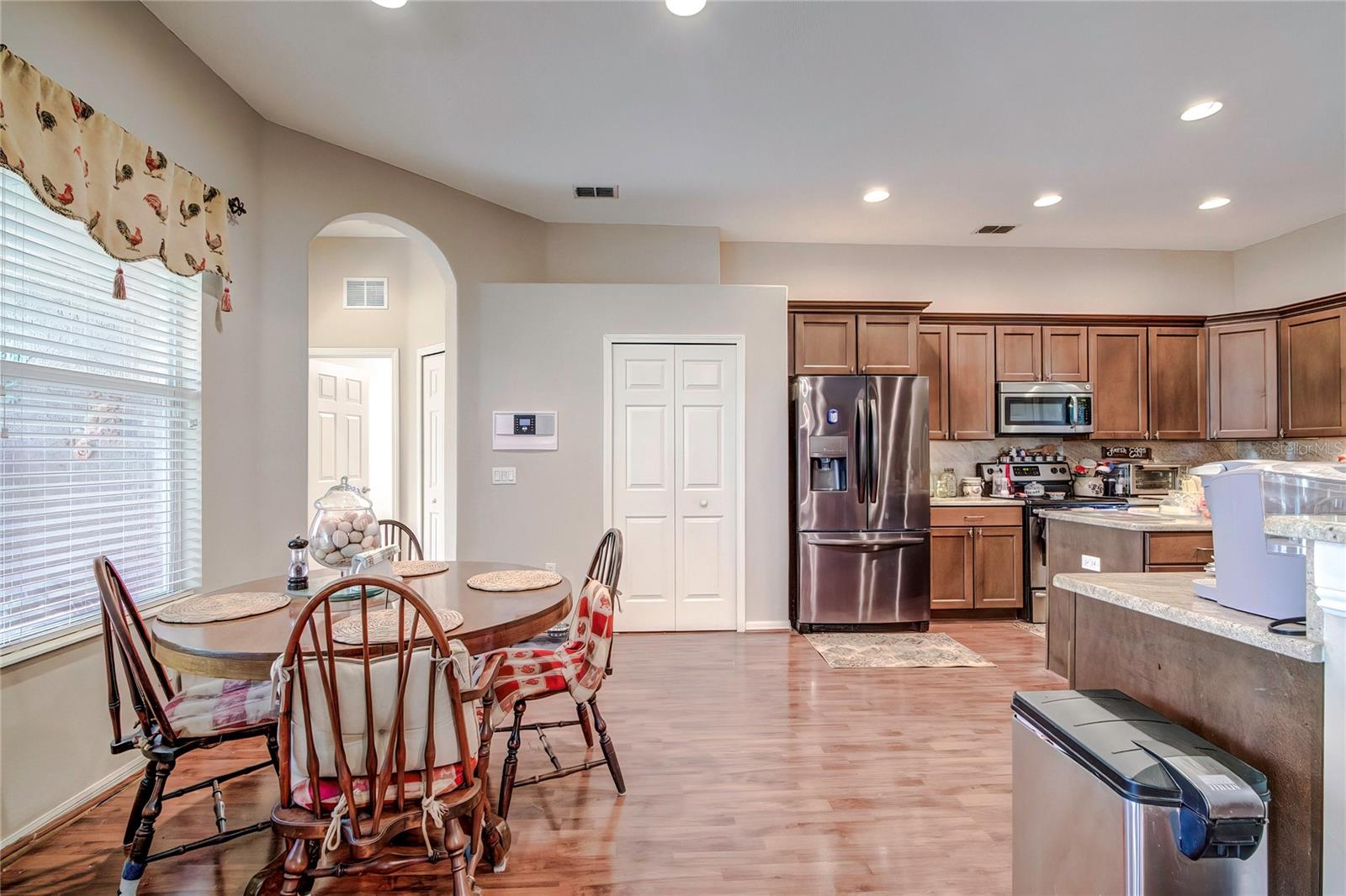 Open Kitchen and Dining Area