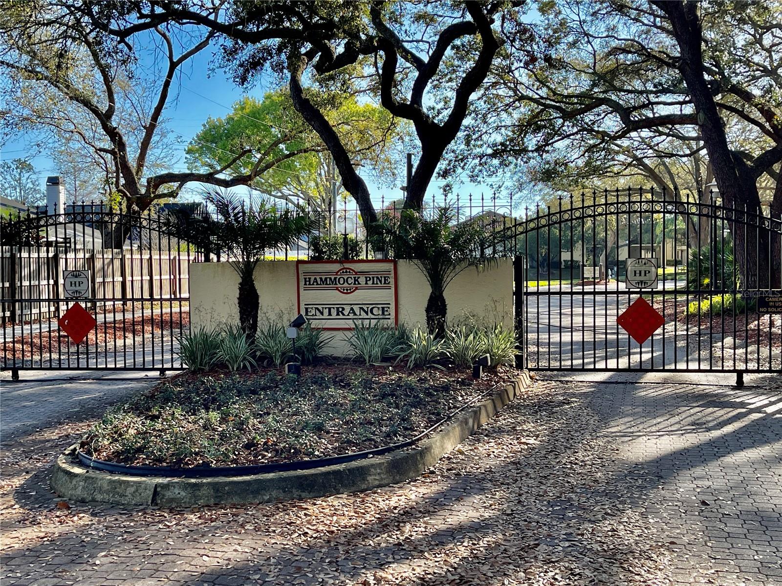 Hammock Pine Blvd. entrance