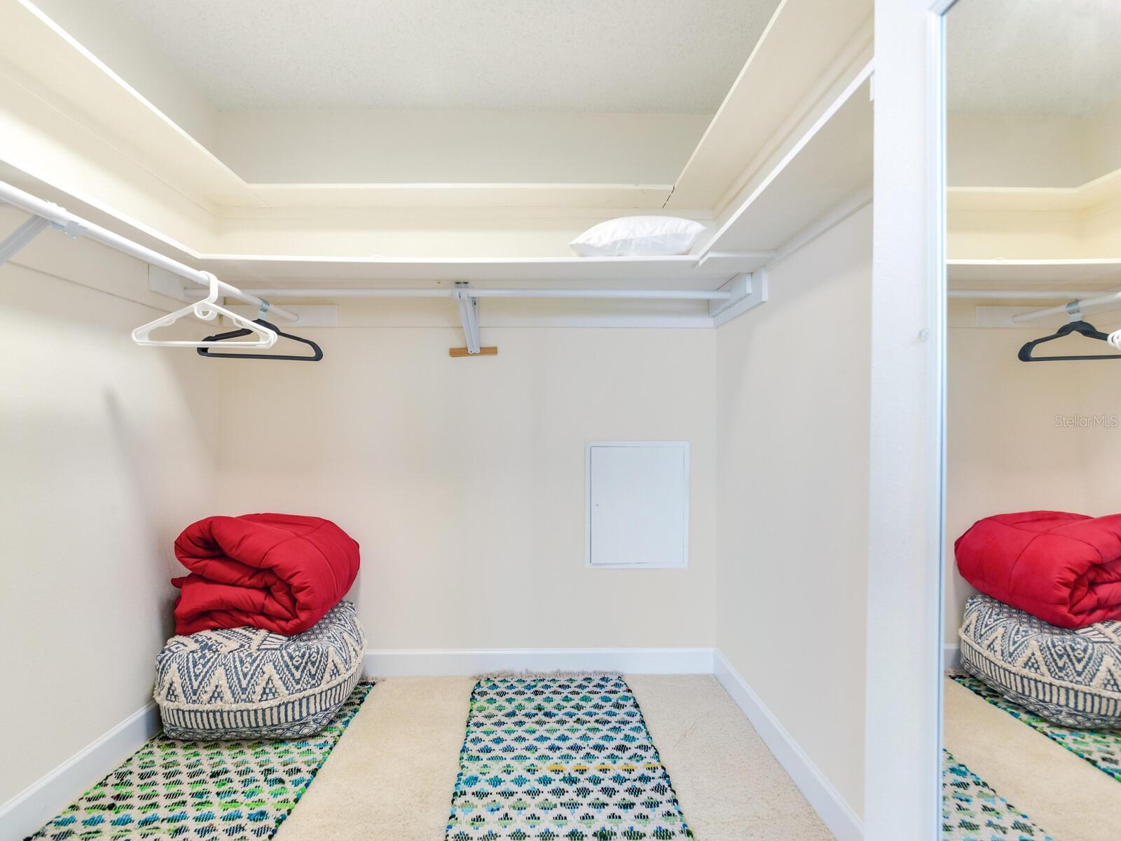 Primary Bedroom Walk-in Closet