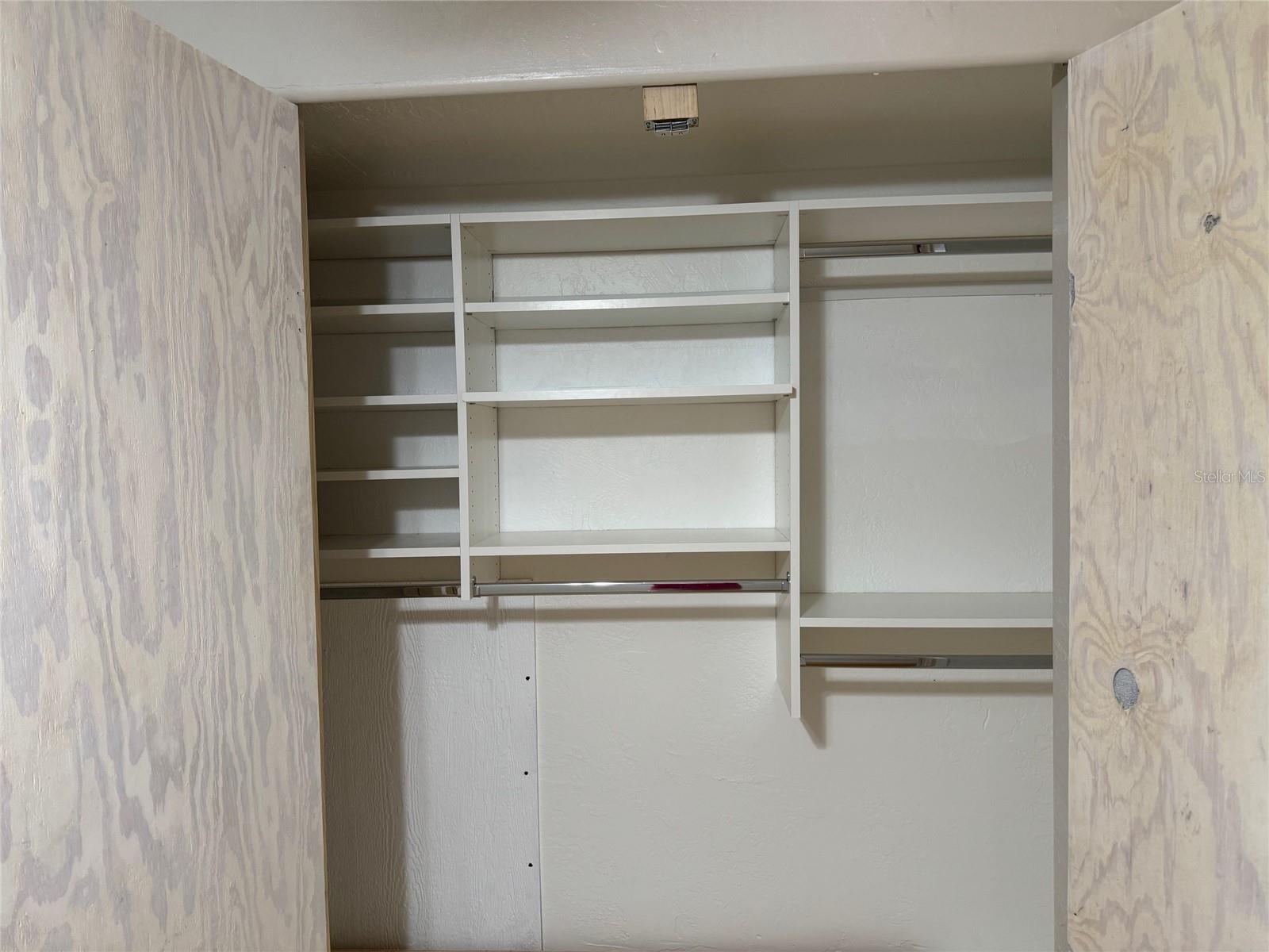 California Closet System in Primary Bedroom