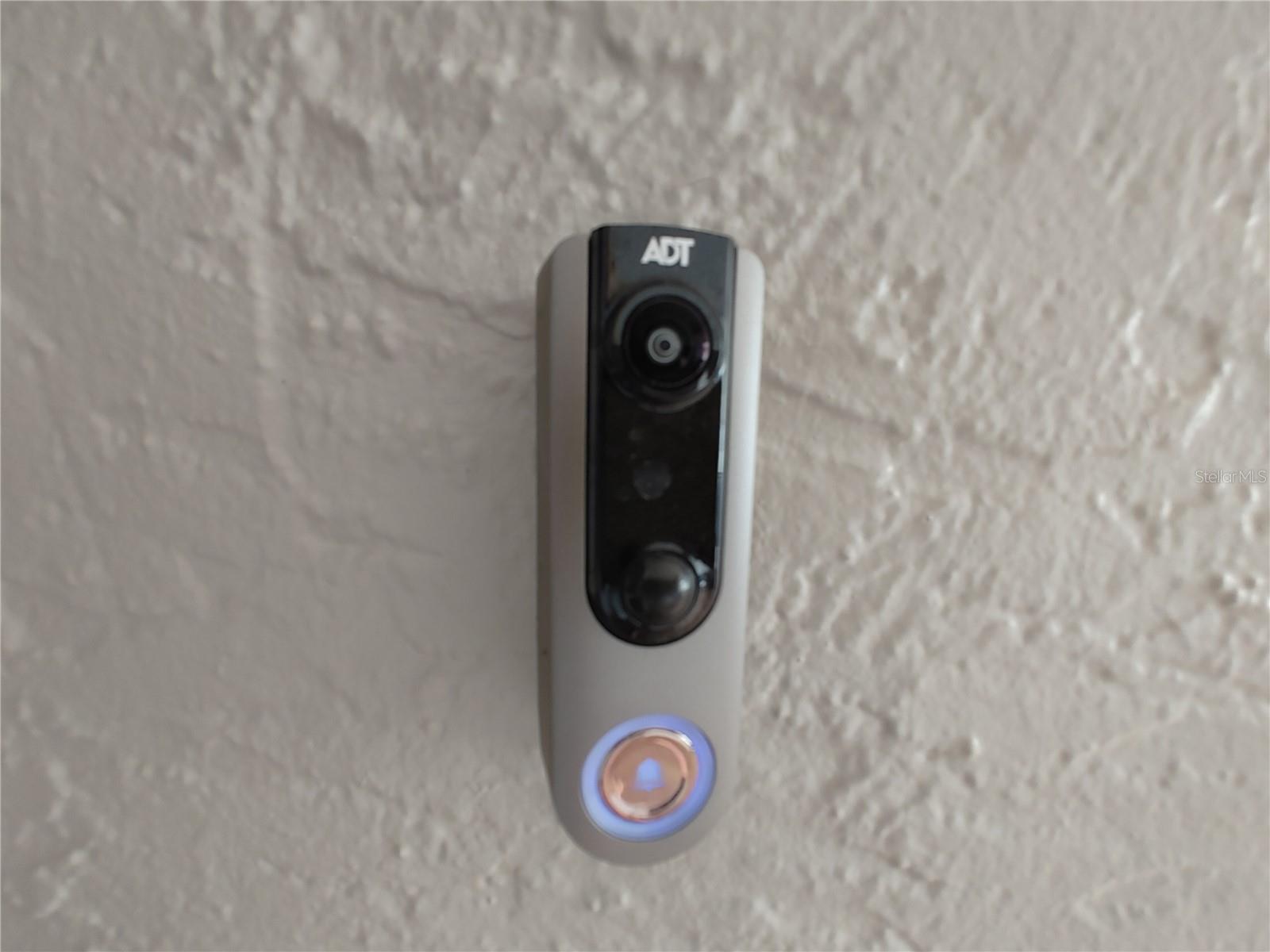 ADT, Door bell camera, communication system.