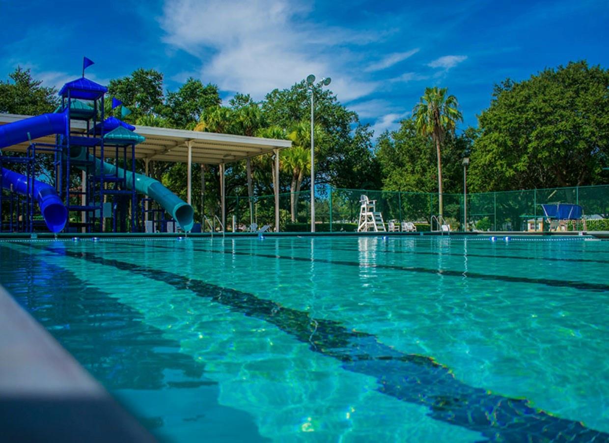 Fossil St Park pool