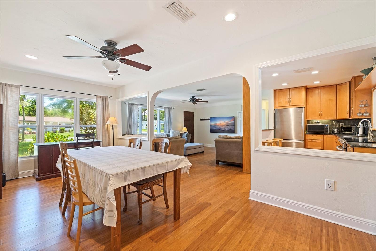 Dining Room. - Living Room - Kitchen