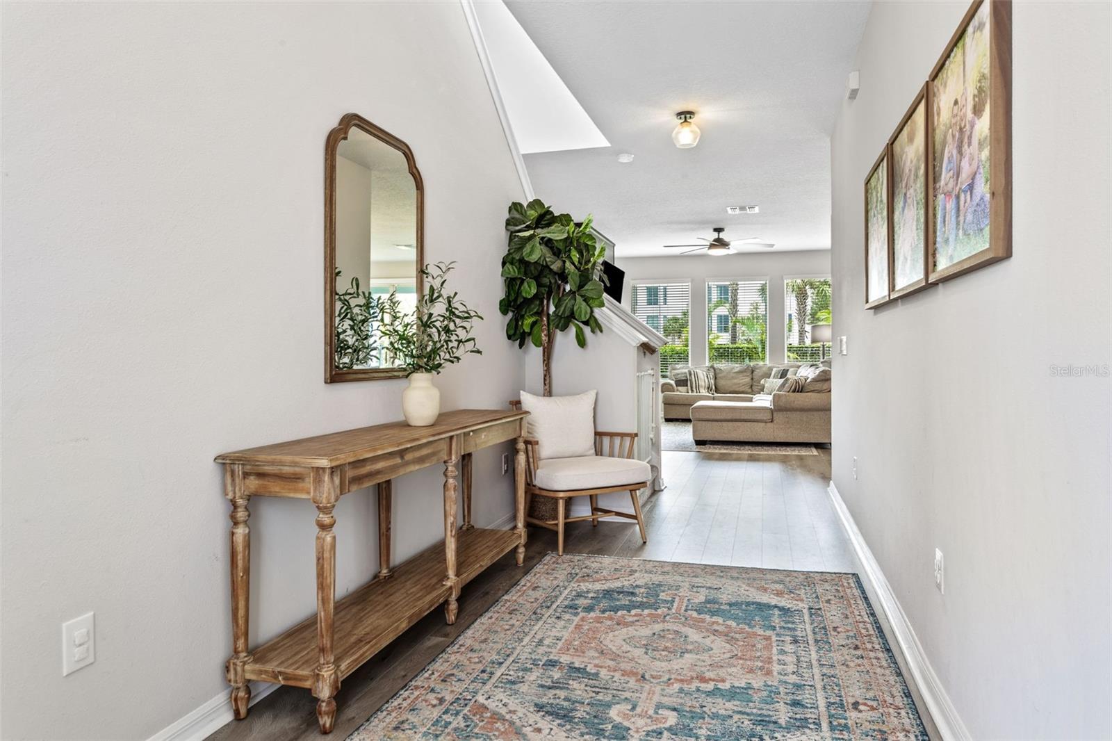 Foyer entering house