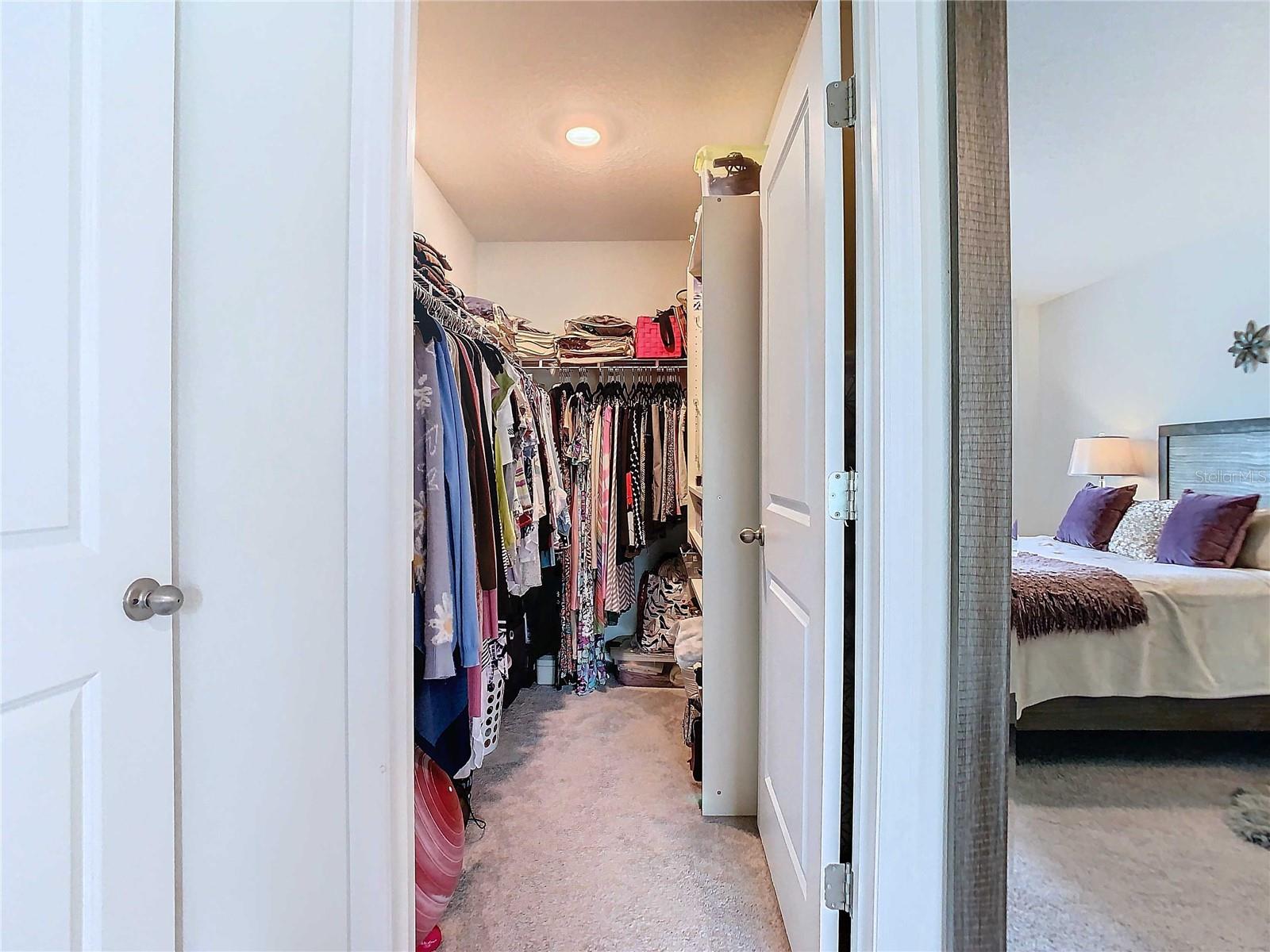 Primary Bedroom Walk-In Closet