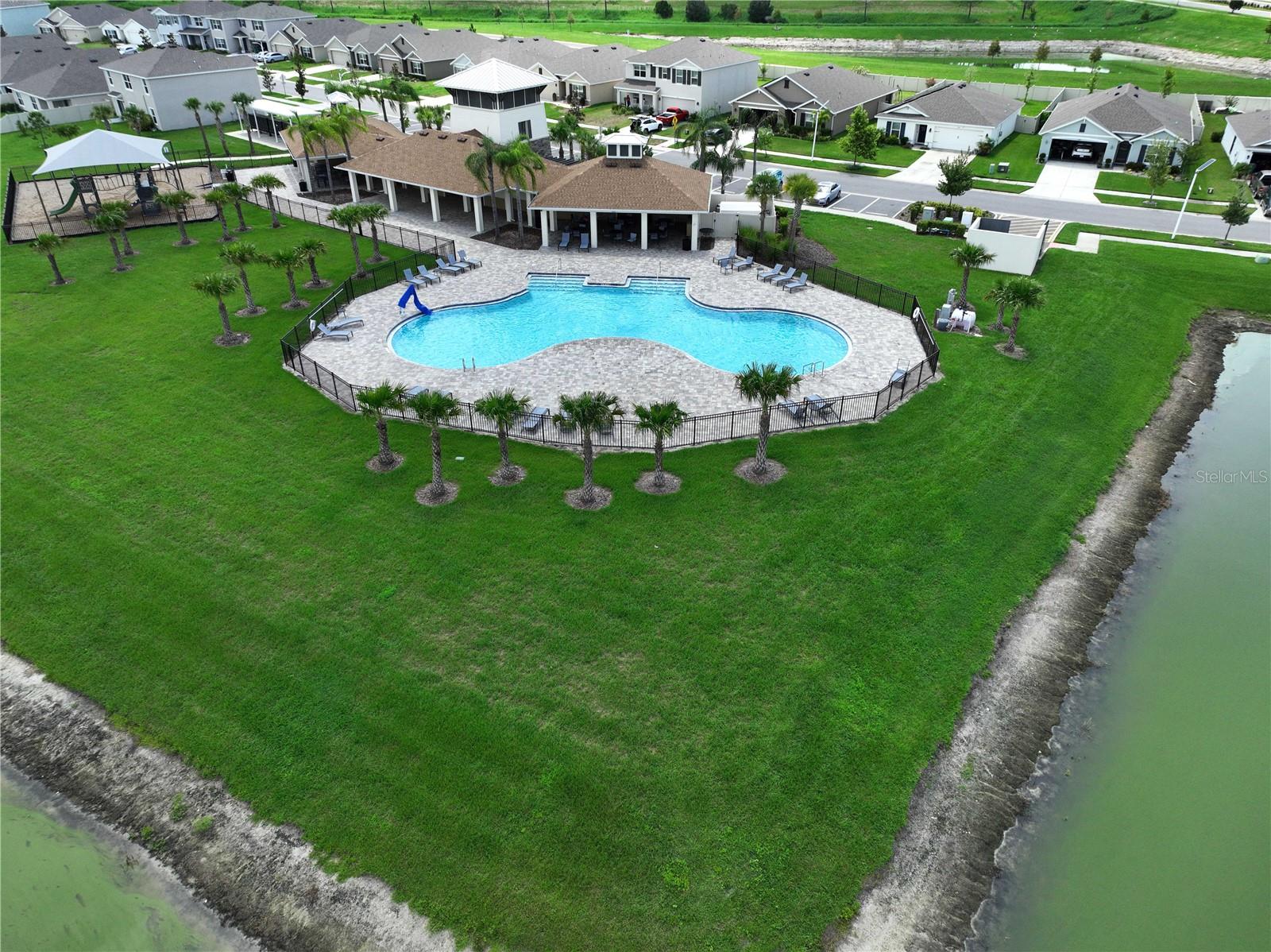 Clubhouse pool