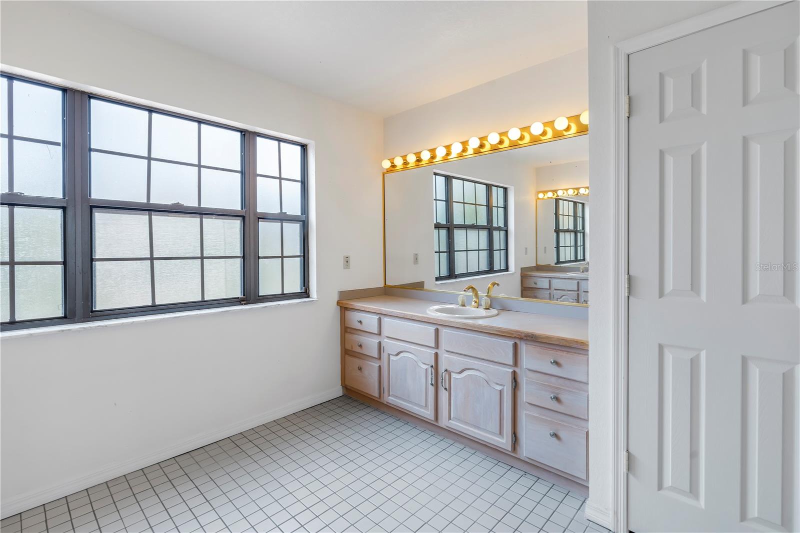 Second floor master bathroom