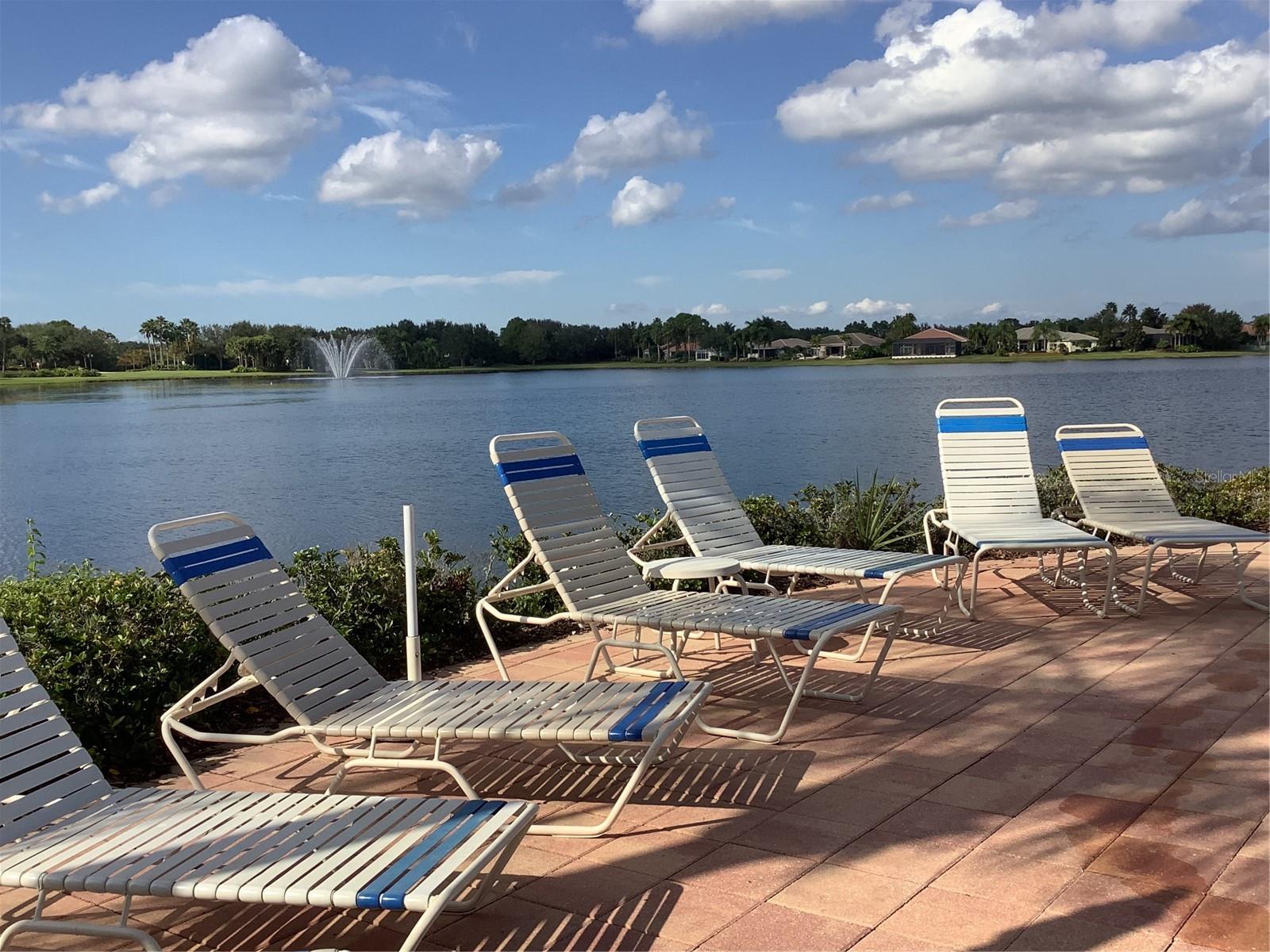 Poolside Water View