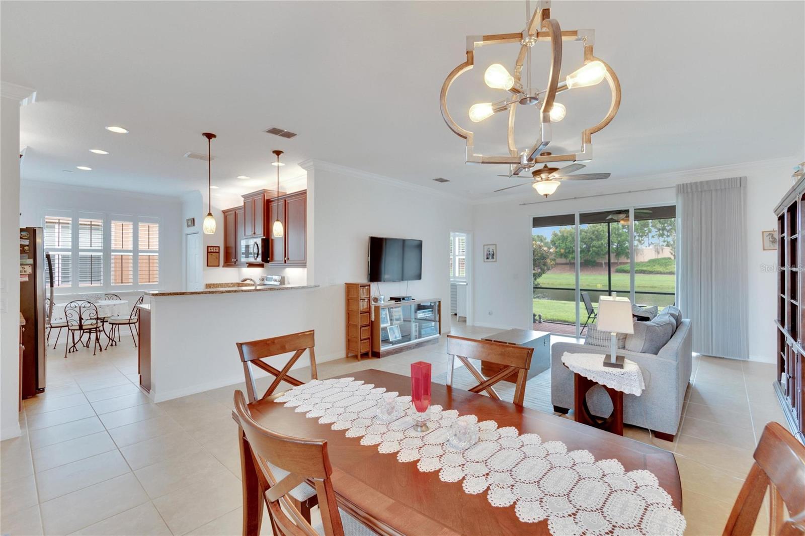 Dining Room to Kitchen View