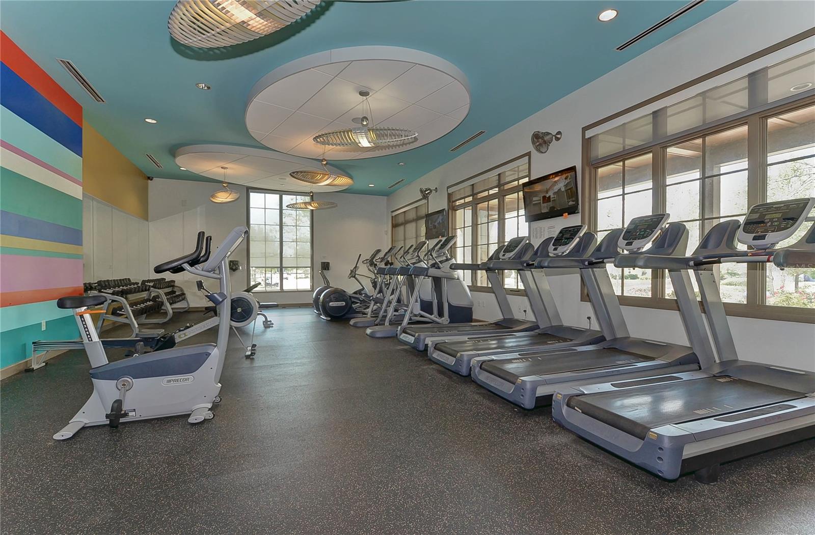 Fitness center!