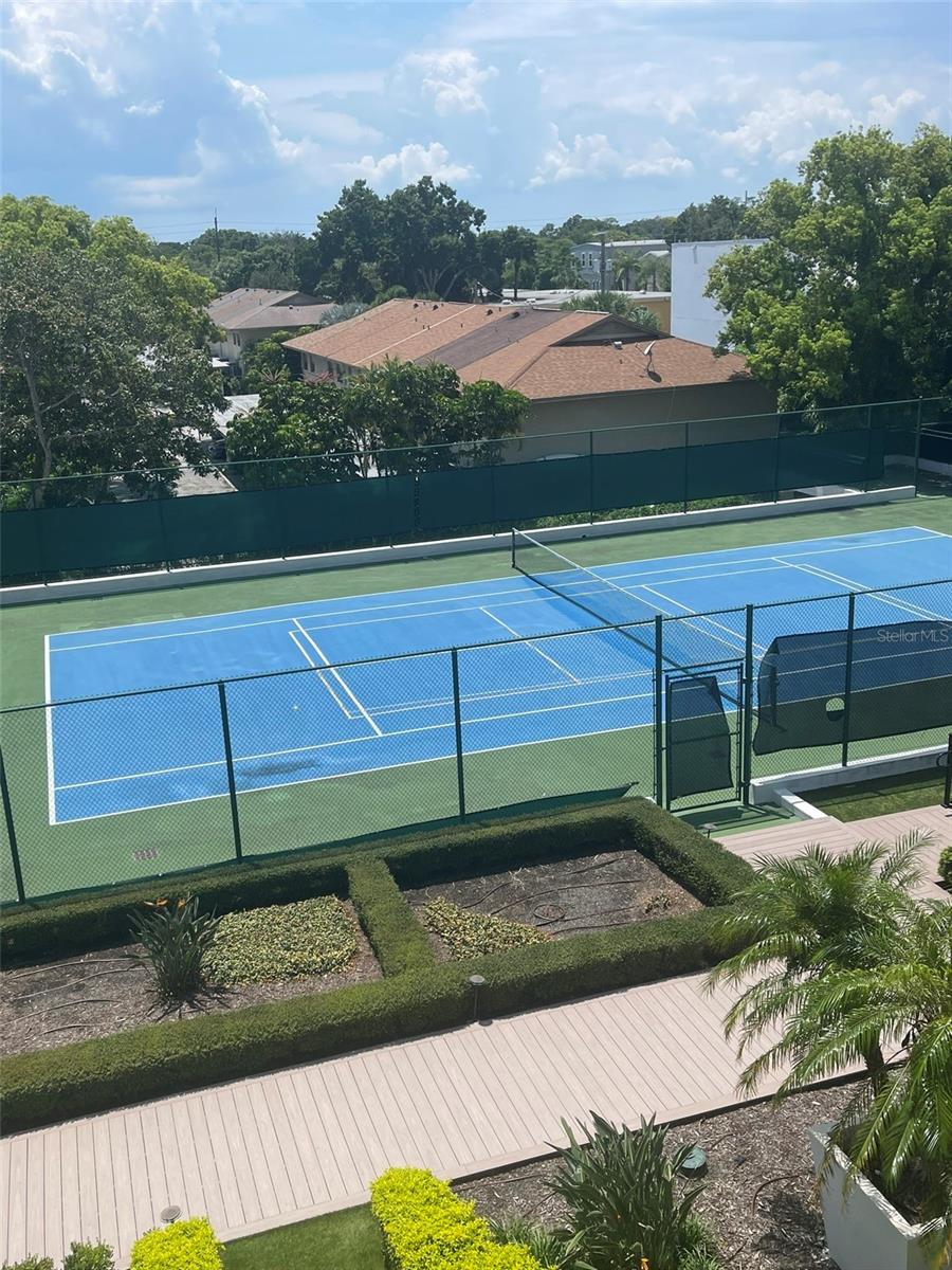 TENNIS & PICKLE BALL COURT