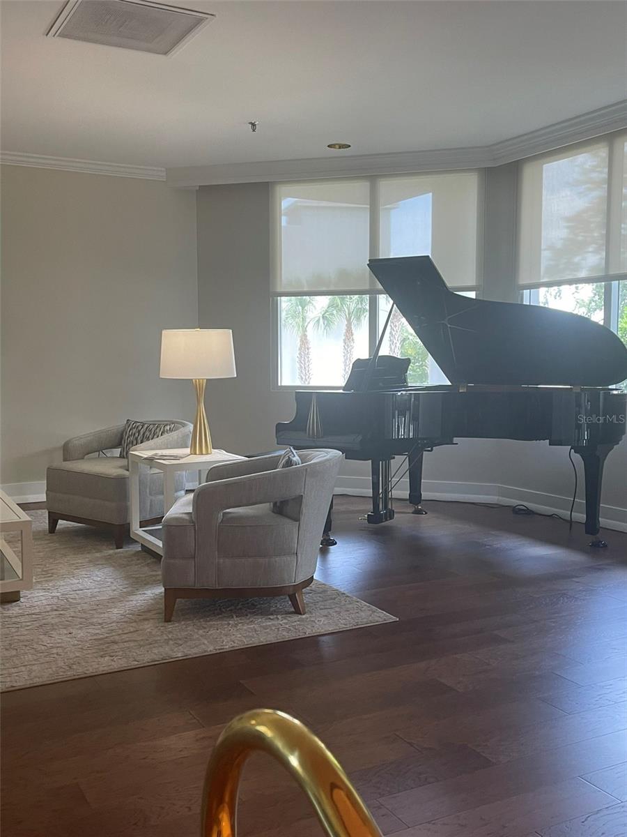 LOBBY AREA WITH SELF PLAYING CONCERT GRAND PIANO