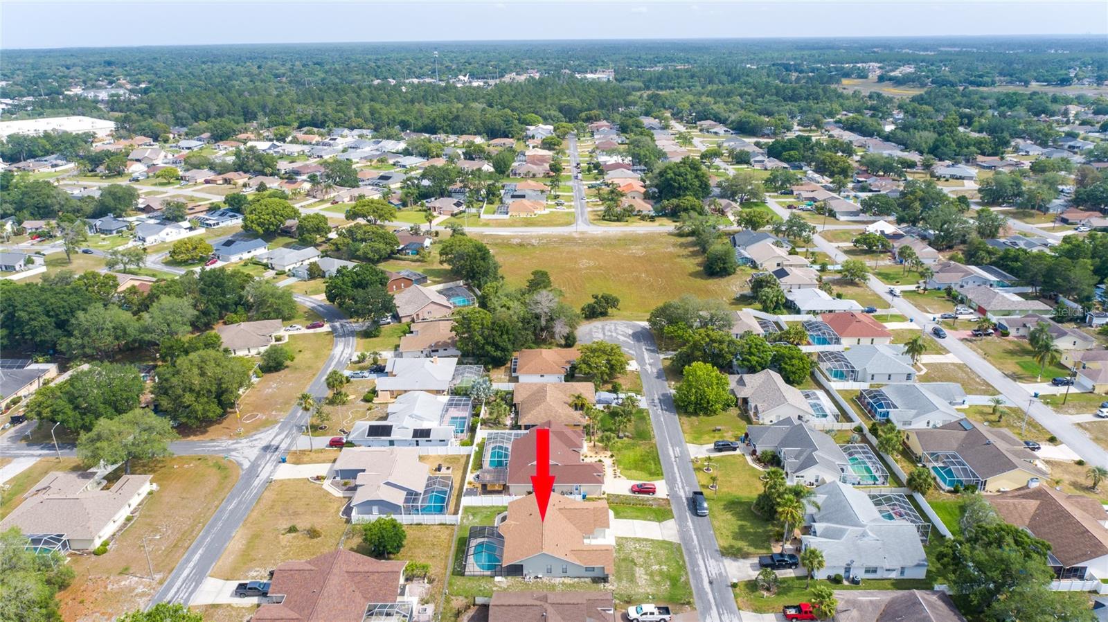 neighborhood view close to the gulf