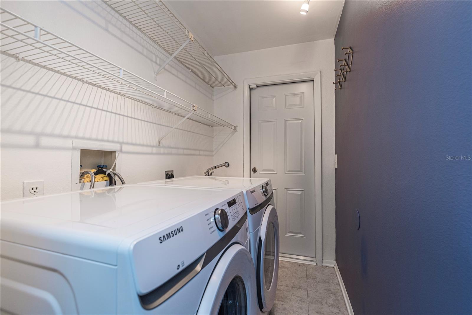 Laundry room.