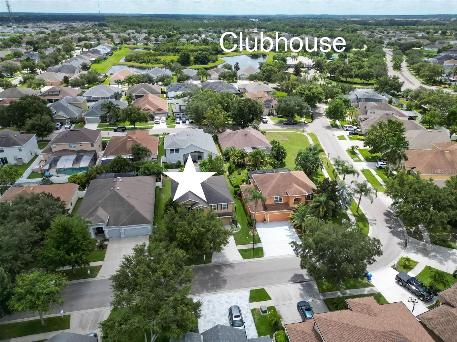 5 Homes away from the Panther Trace II Clubhouse Amenities Center