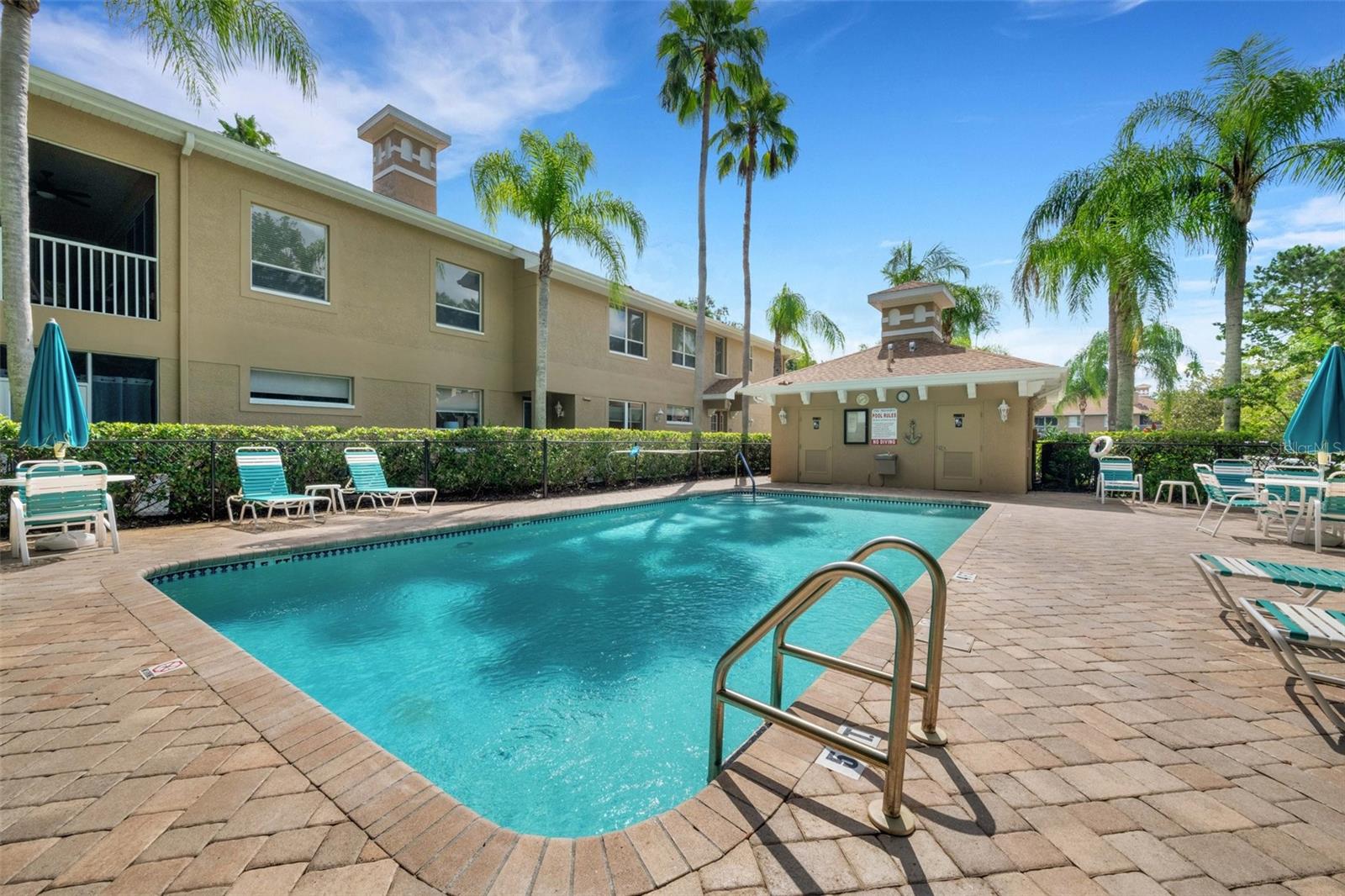 Neighborhood gathering by the pool every few months!