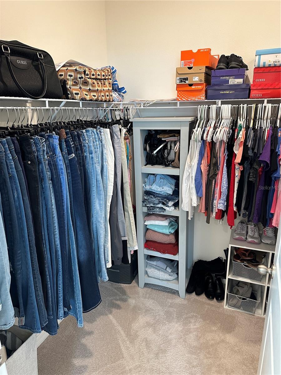 Primary Walk in Closet