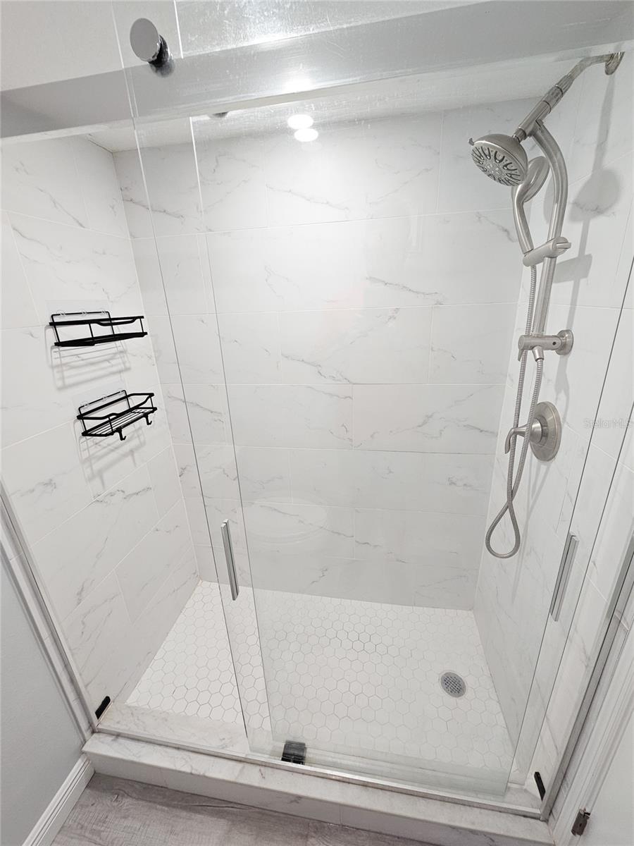 Custom Shower Area.