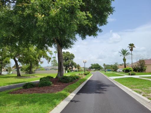 Just Inside Gates on Boulevard that runs through the community