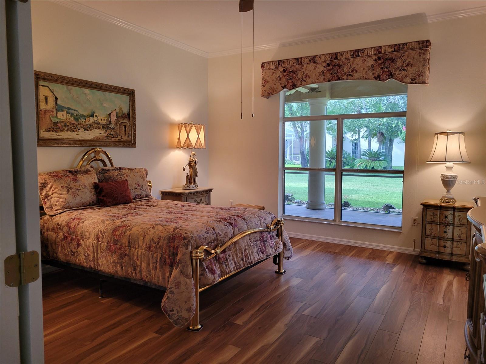 Master Bedroom Overlooking Screened Lanai, View 1