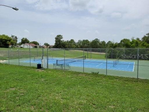 Lighted Tennis Courts